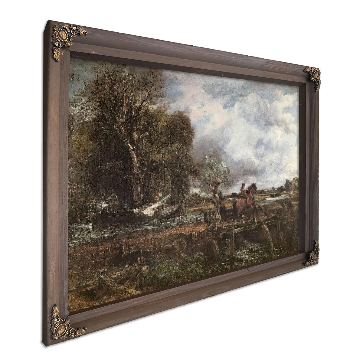 The Leaping Horse By John Constable Fine Art Print