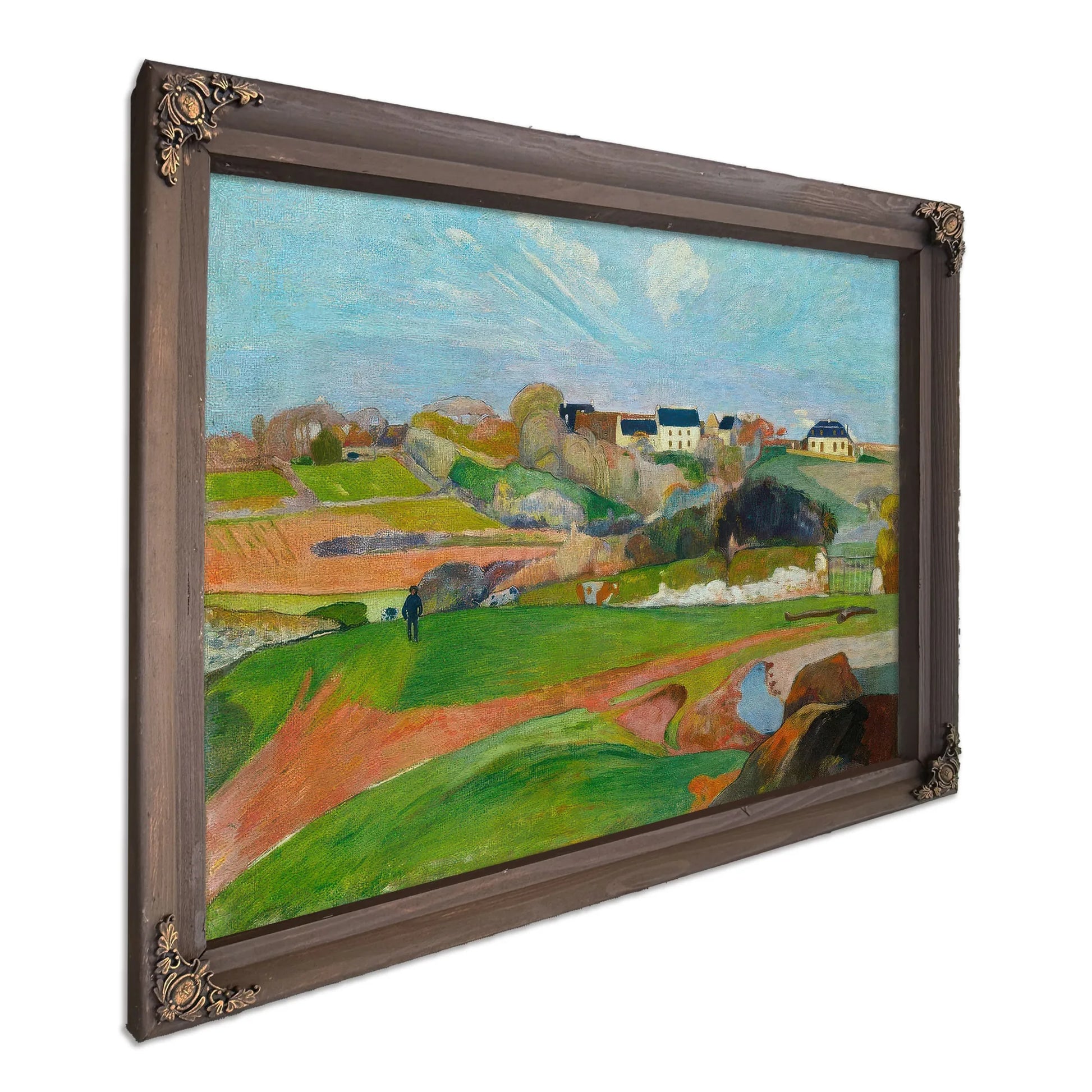 Landscape At Le Pouldu by Paul Gauguin Fine Art Print