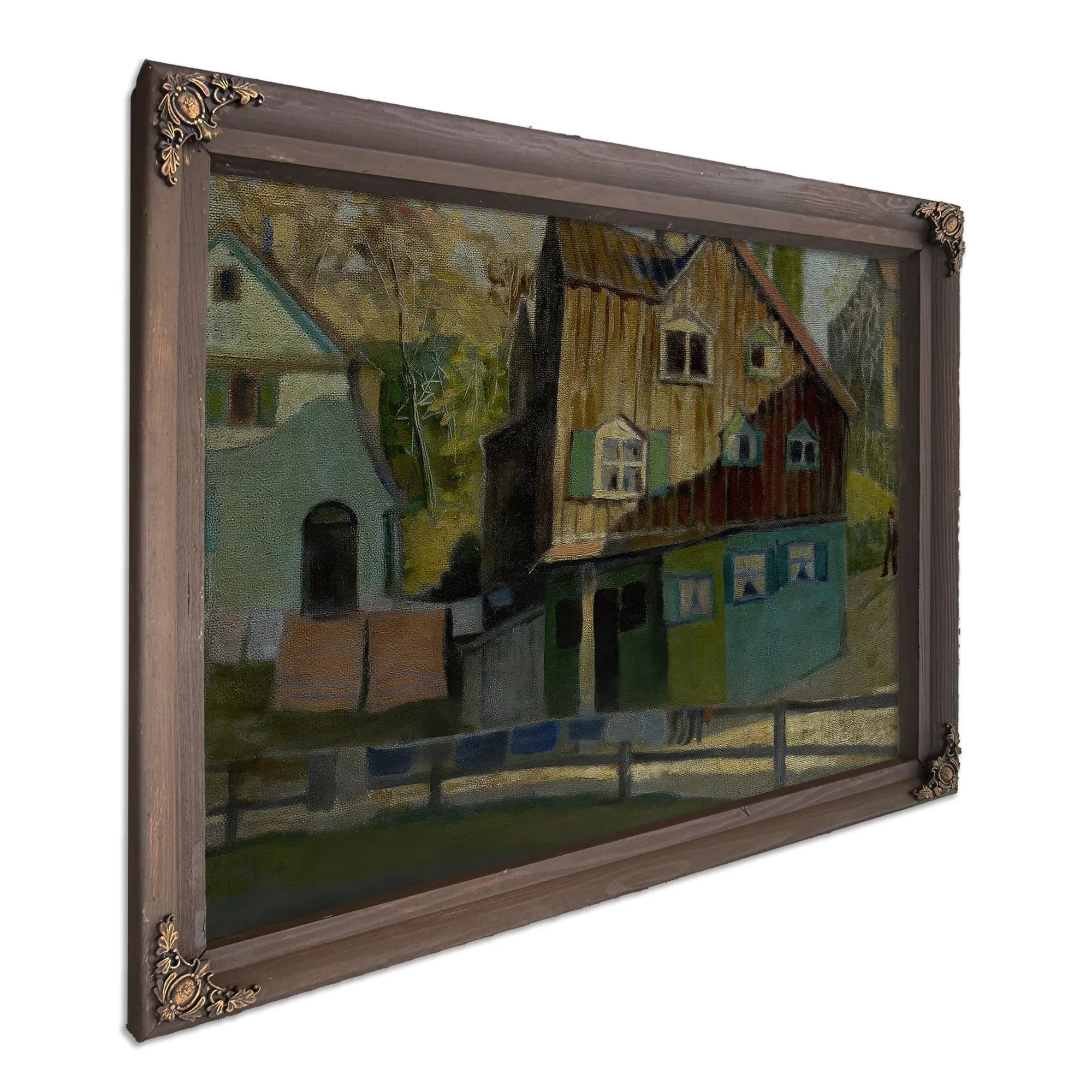 Red Bedding By Grant Wood Fine Art Print
