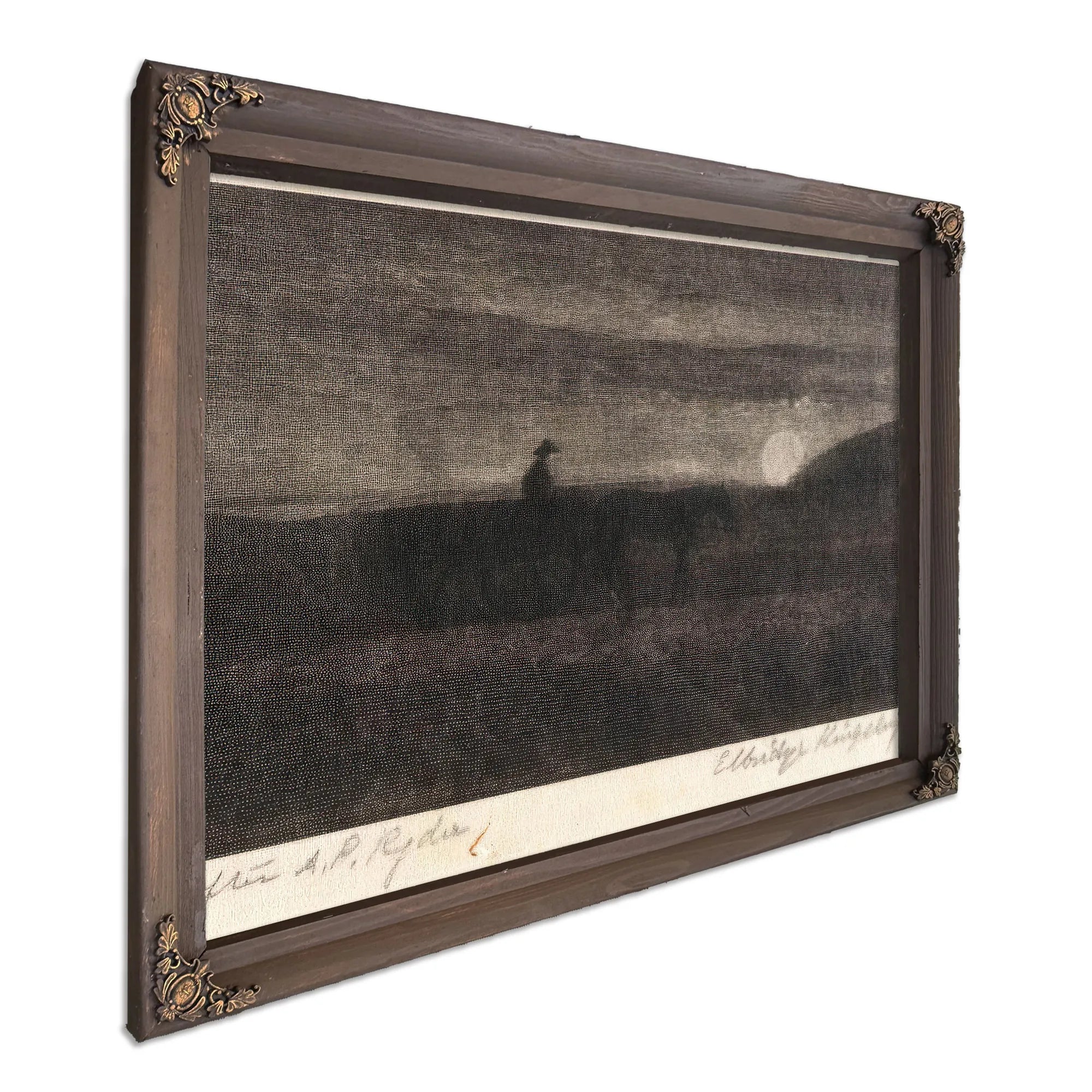 Plodding Homeward By Albert Pinkhamryder Fine Art Print