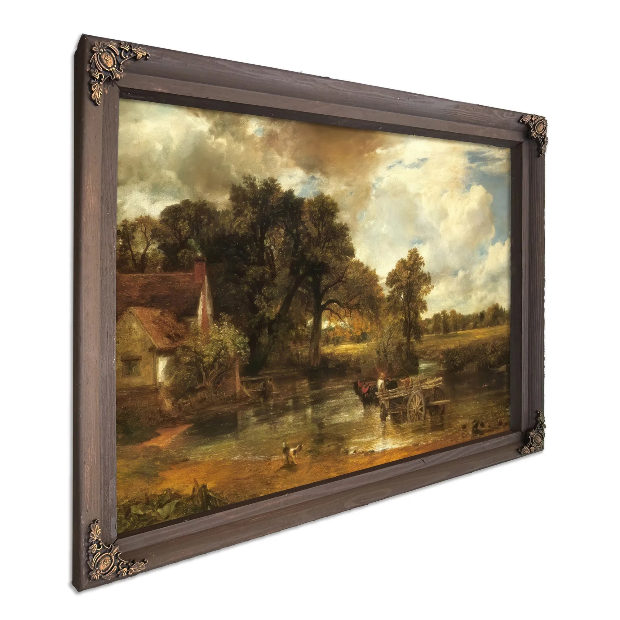 Landscape Noon ( The Hay Wain) By John Constable Fine Art Print