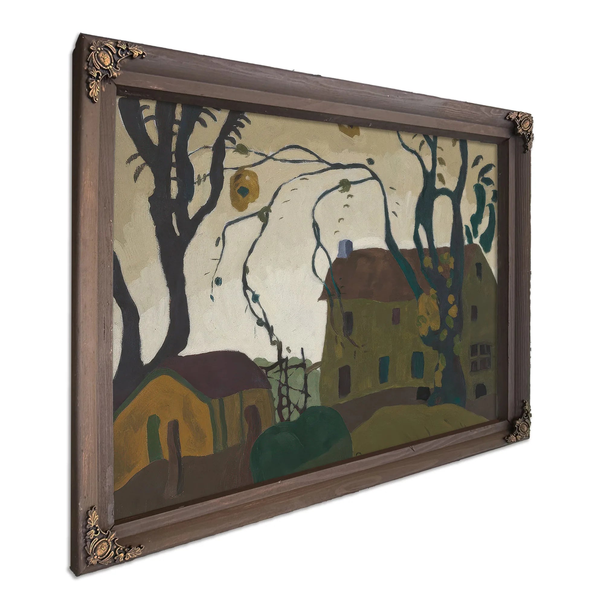 The Green House By Arthur Dove Fine Art Print