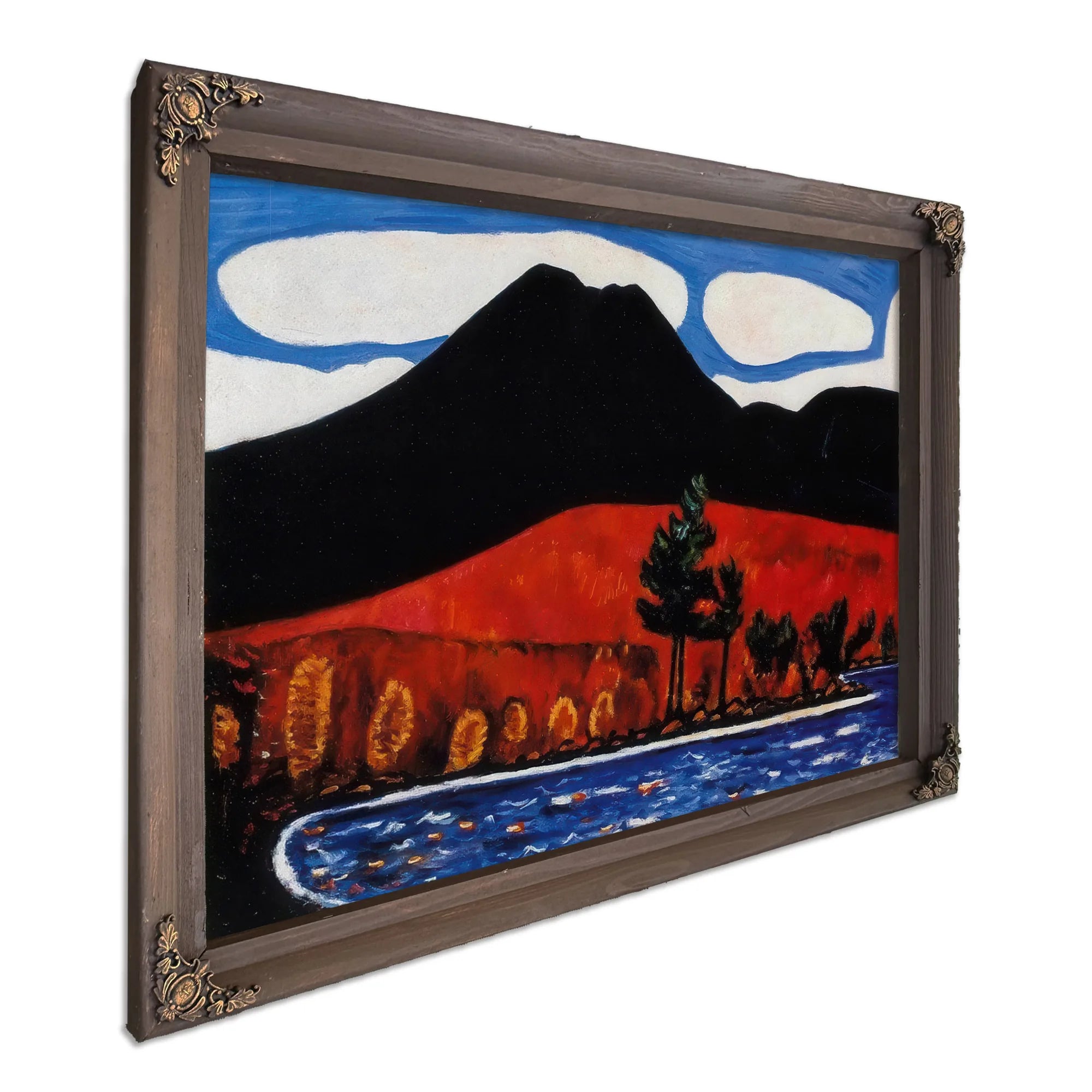 Mount Katahdin Autumn No 2 By Marsden Hartley Fine Art Print