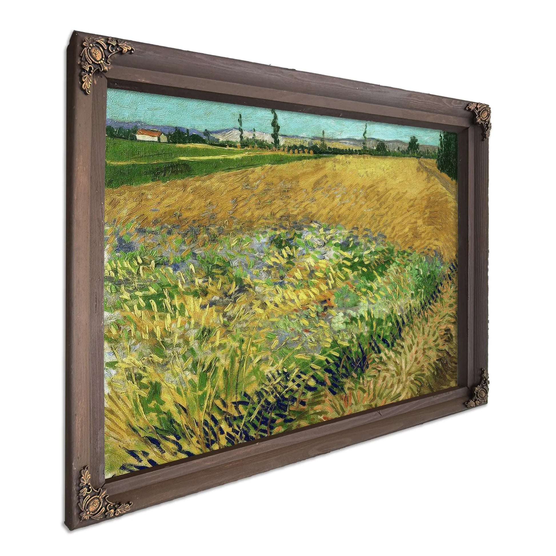 Wheatfield 2 By Vincent Van Gogh Fine Art Print