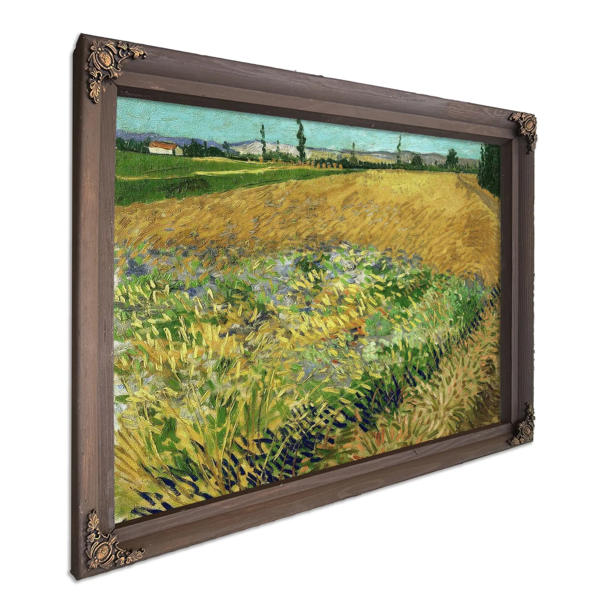 Wheatfield 2 By Vincent Van Gogh Fine Art Print