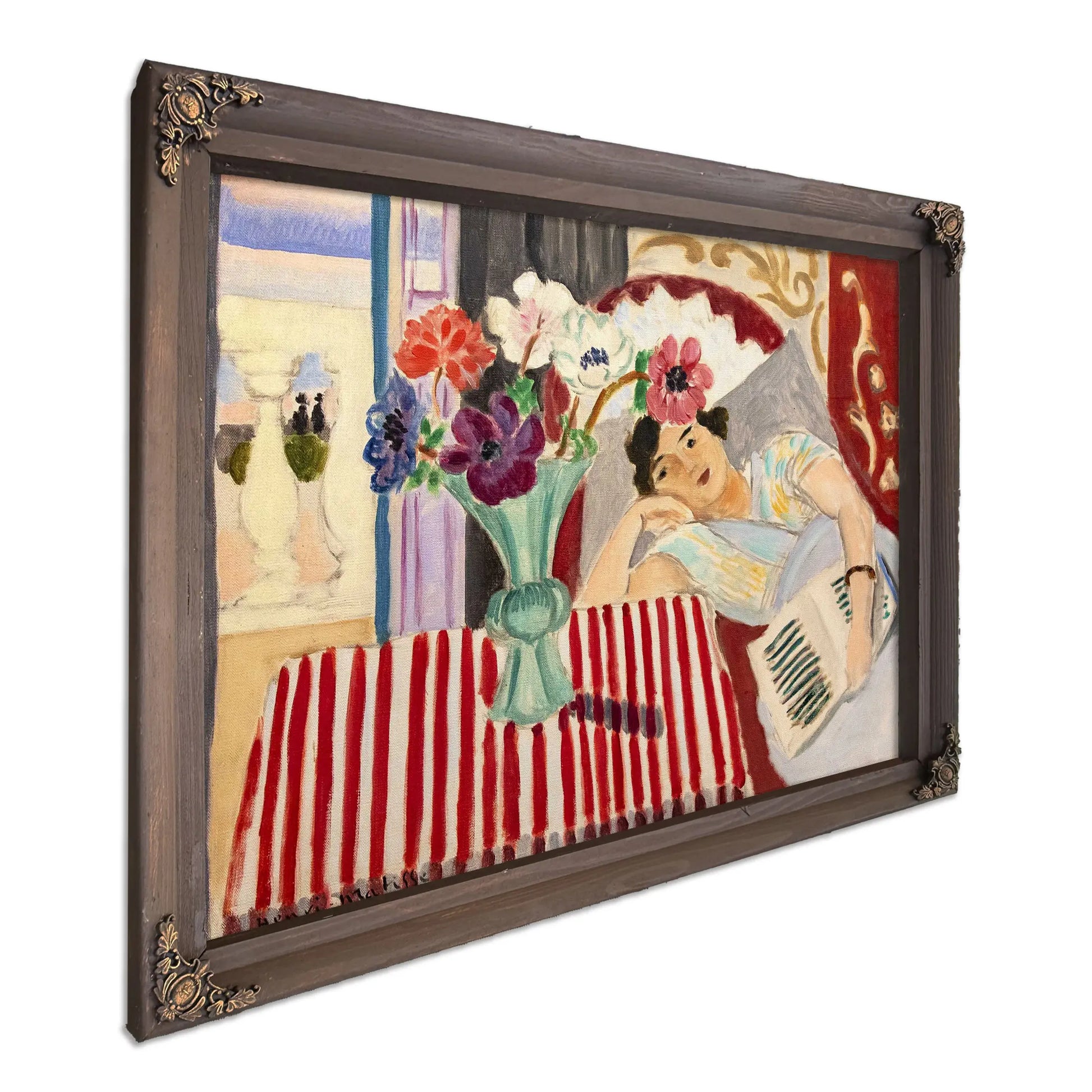 Odalisque With Anemones by Henri Matisse