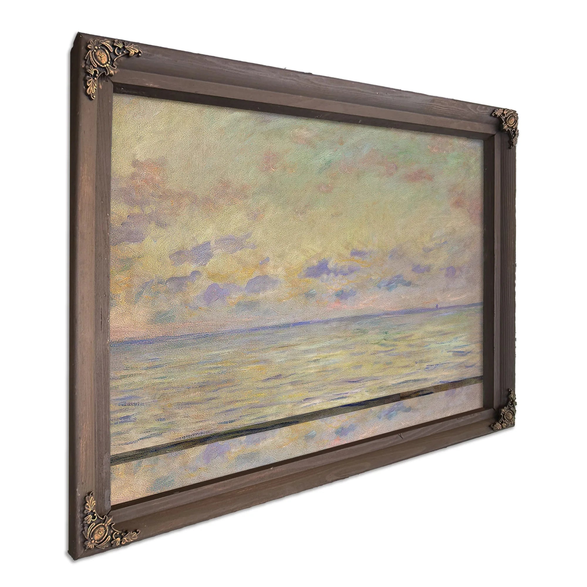 Marine At Etretat By Claude Monet Fine Art Print