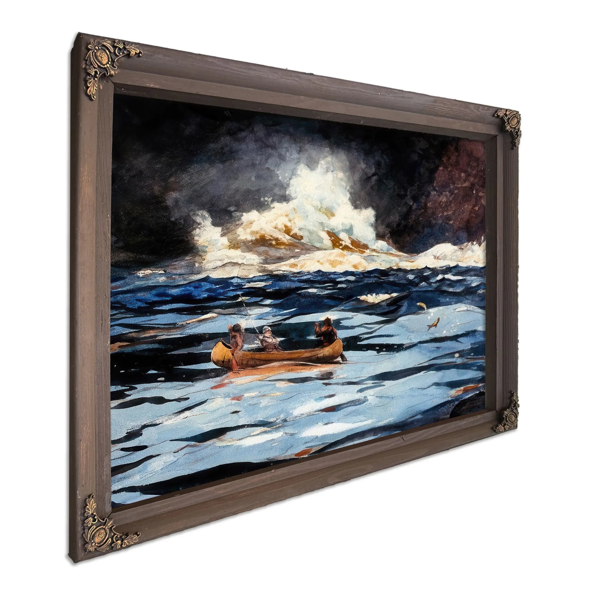 Under The Falls The Grand Discharge By Winslow Homer Fine Art Print