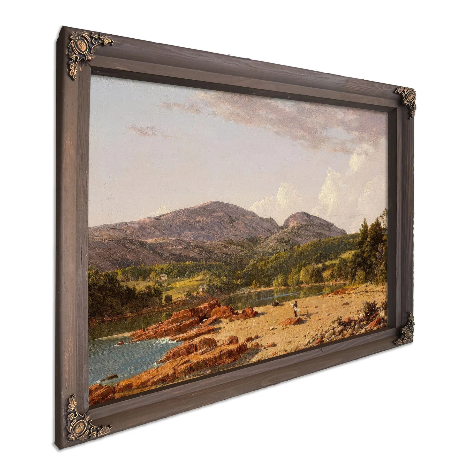 Otter Creek, Mount Desert By Frederic Edwin Church Fine Art Print
