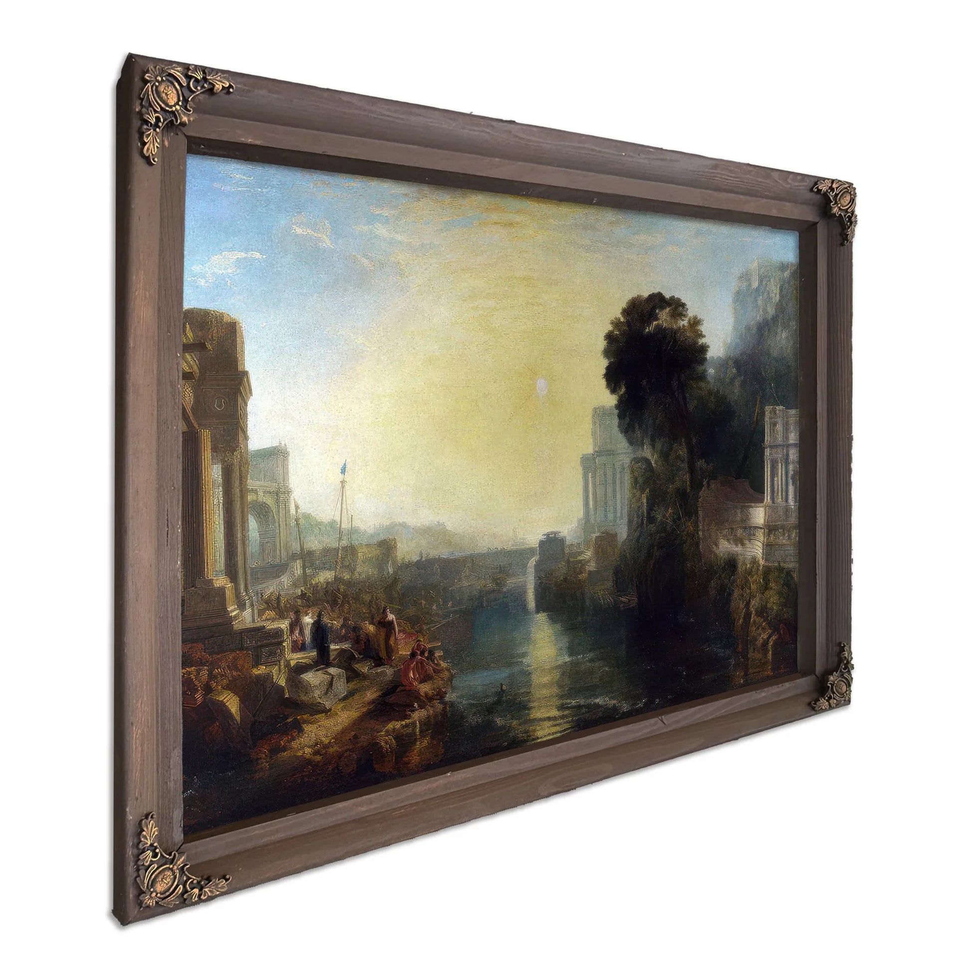 Dido Building Carthage 1815 By Joseph Mallord William Turner Fine Art Print