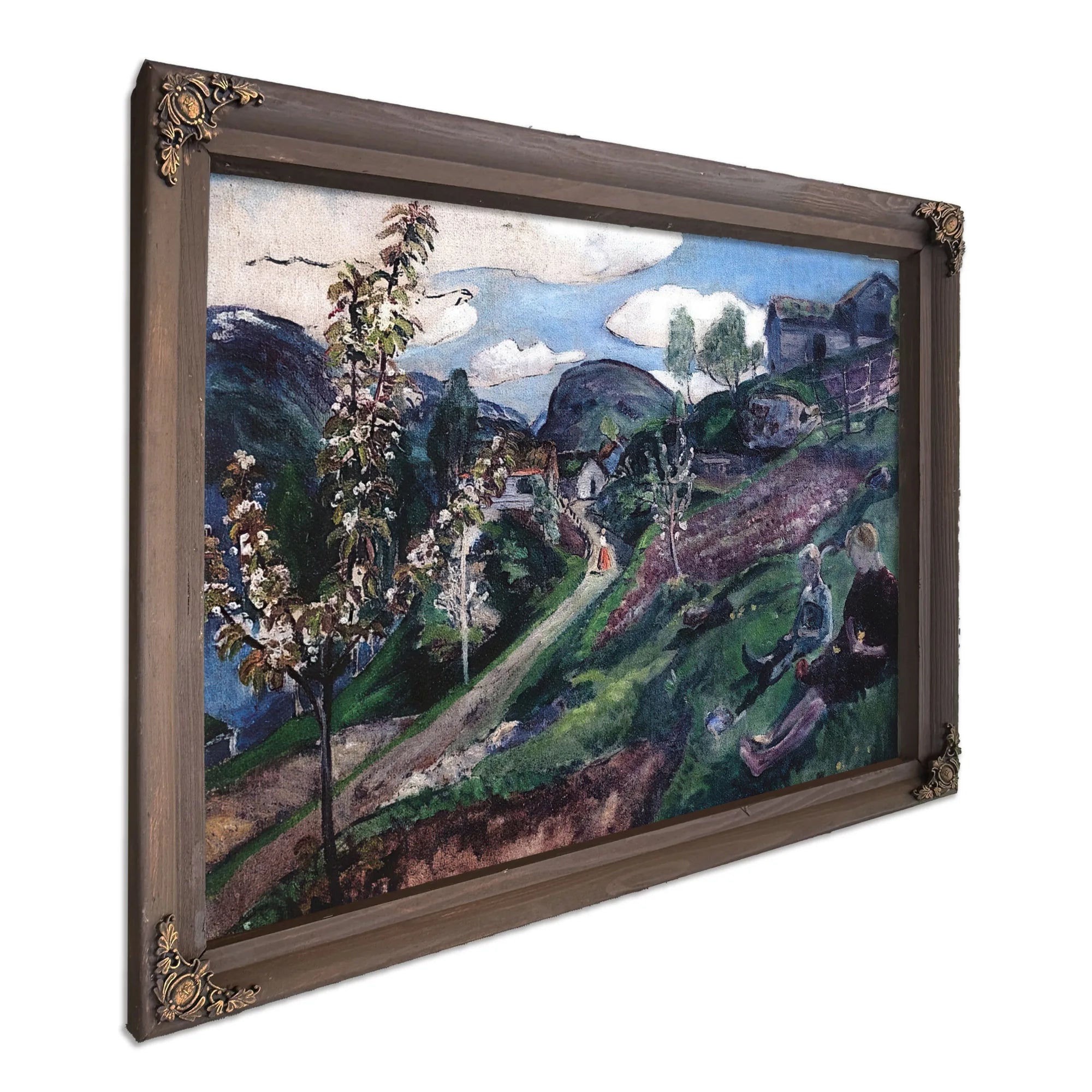 The Home By Nicolai Astrup Fine Art Print