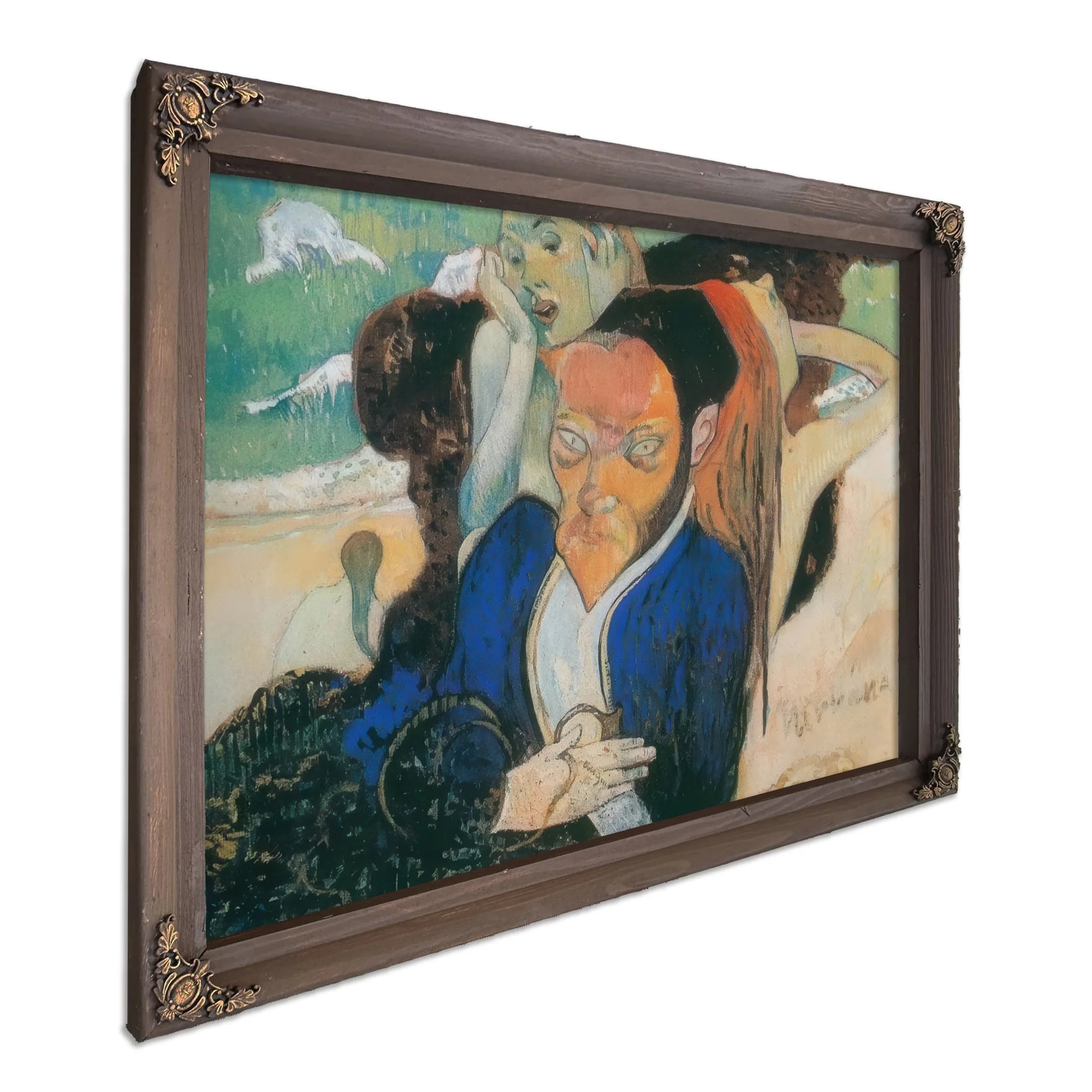 Nirvana ( Portrait Of Meyer De Haan) By Paul Gauguin Fine Art Print