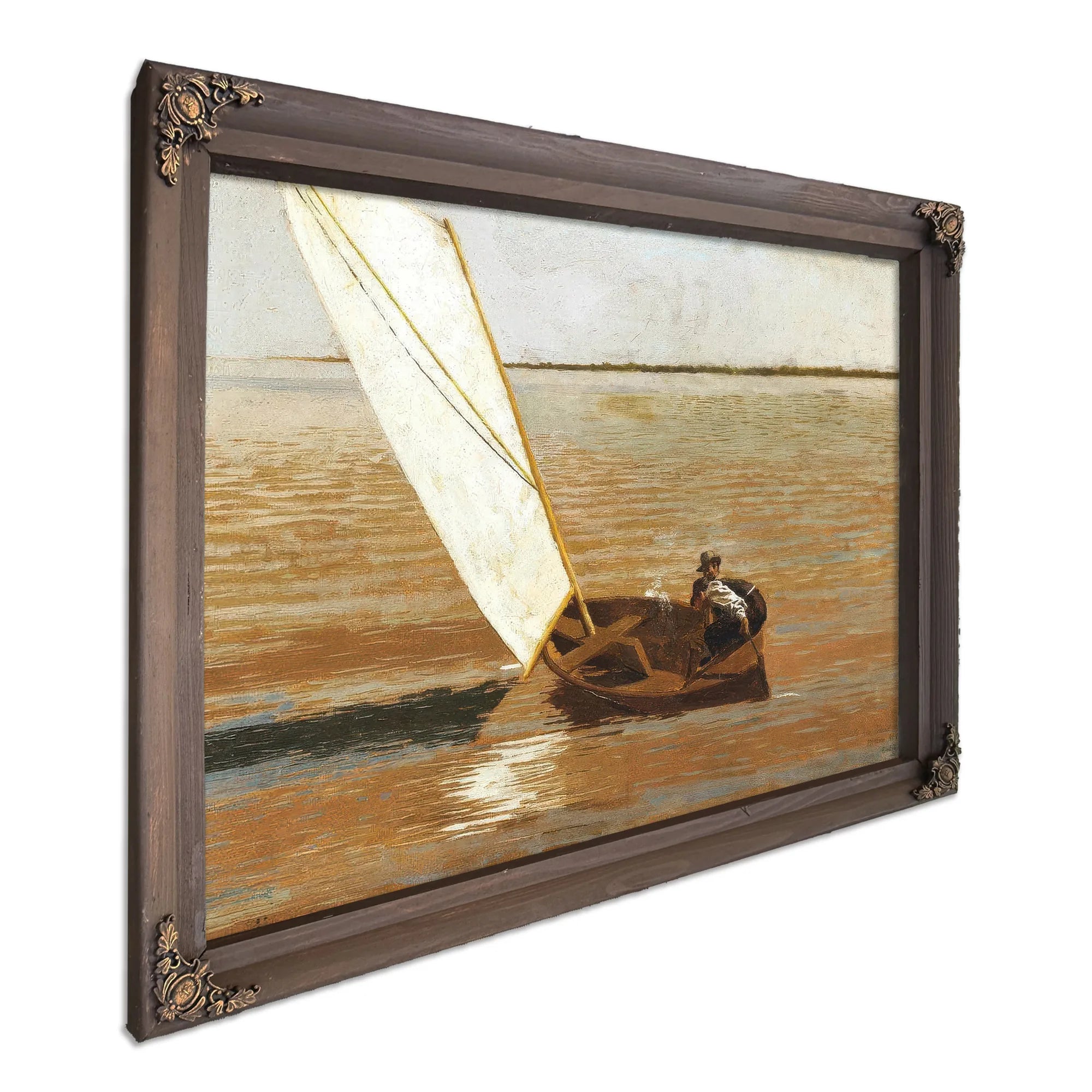 Sailing By Thomas Eakins Fine Art Print