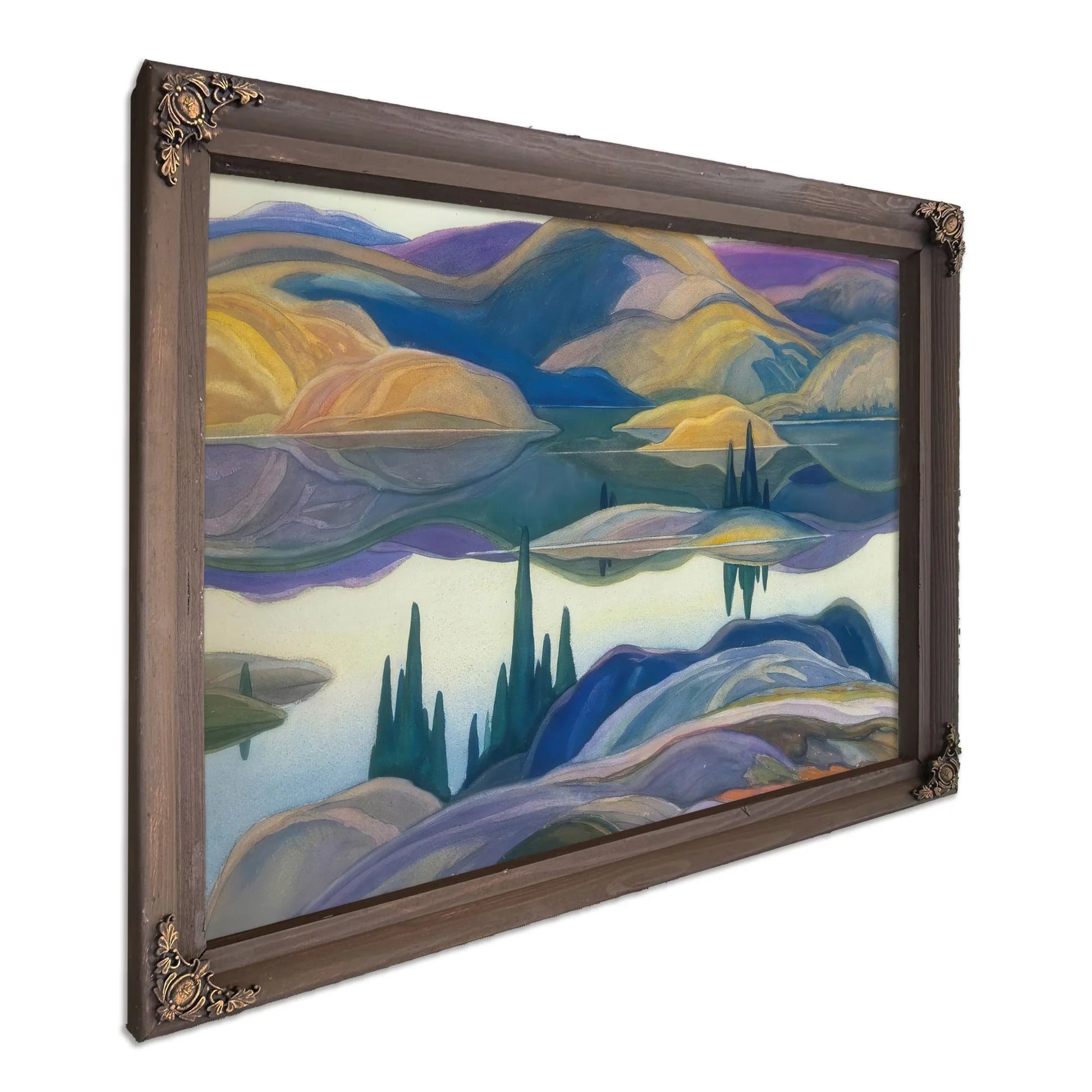 Mirror Lake By Frank Carmichael Fine Art Print