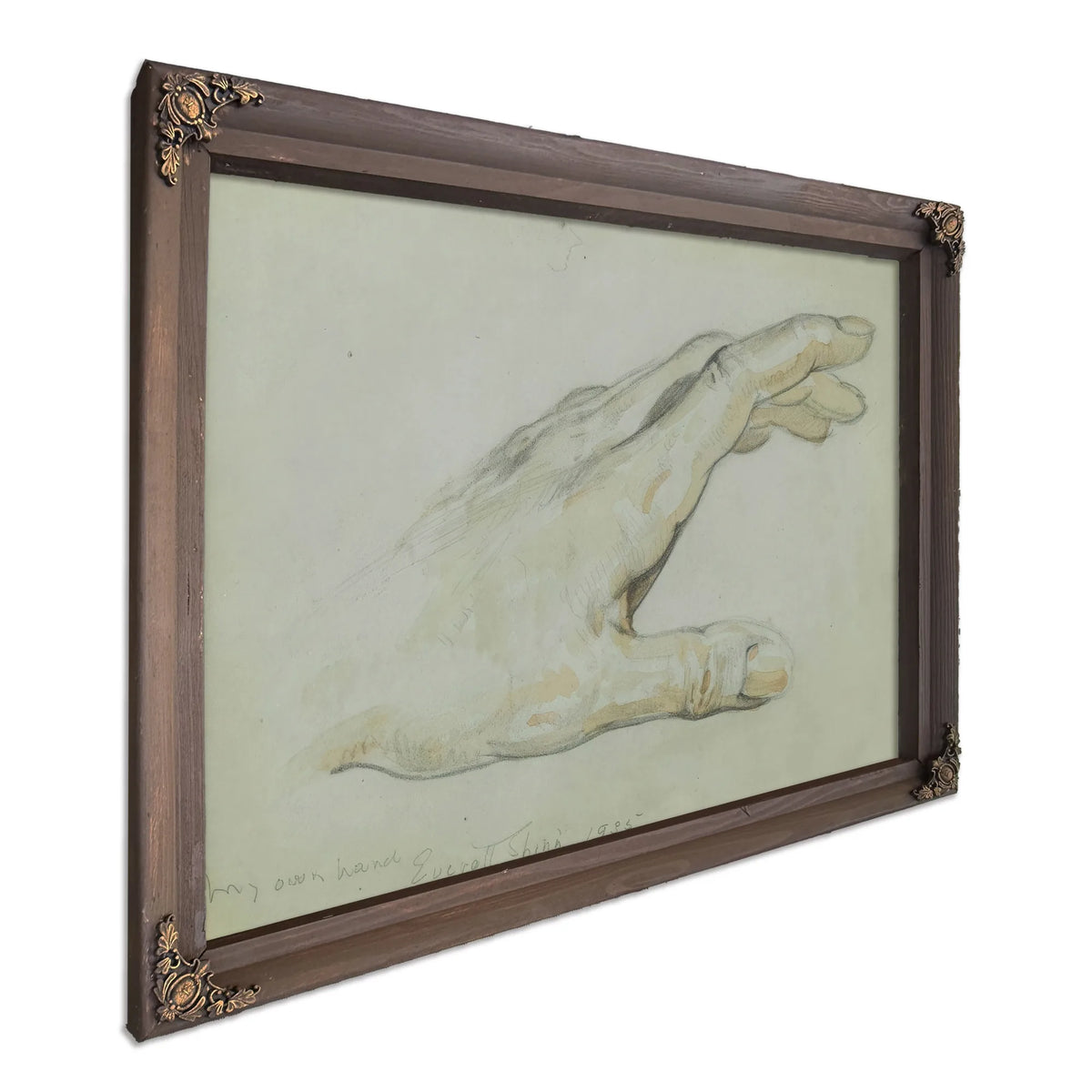 My Own Hand 1935 By Everett Shinn Fine Art Print