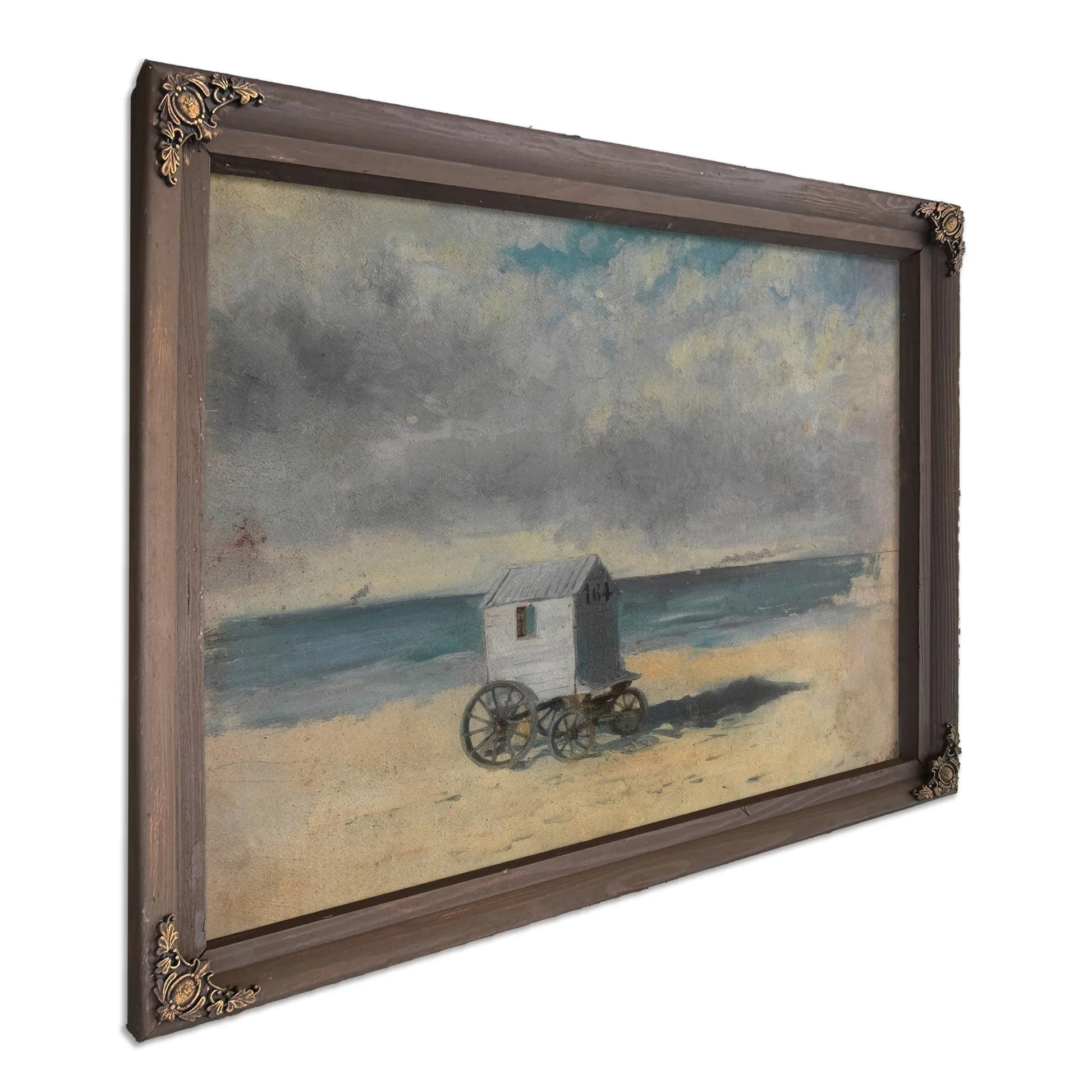 The Bathing Hut By James Ensor Fine Art Print