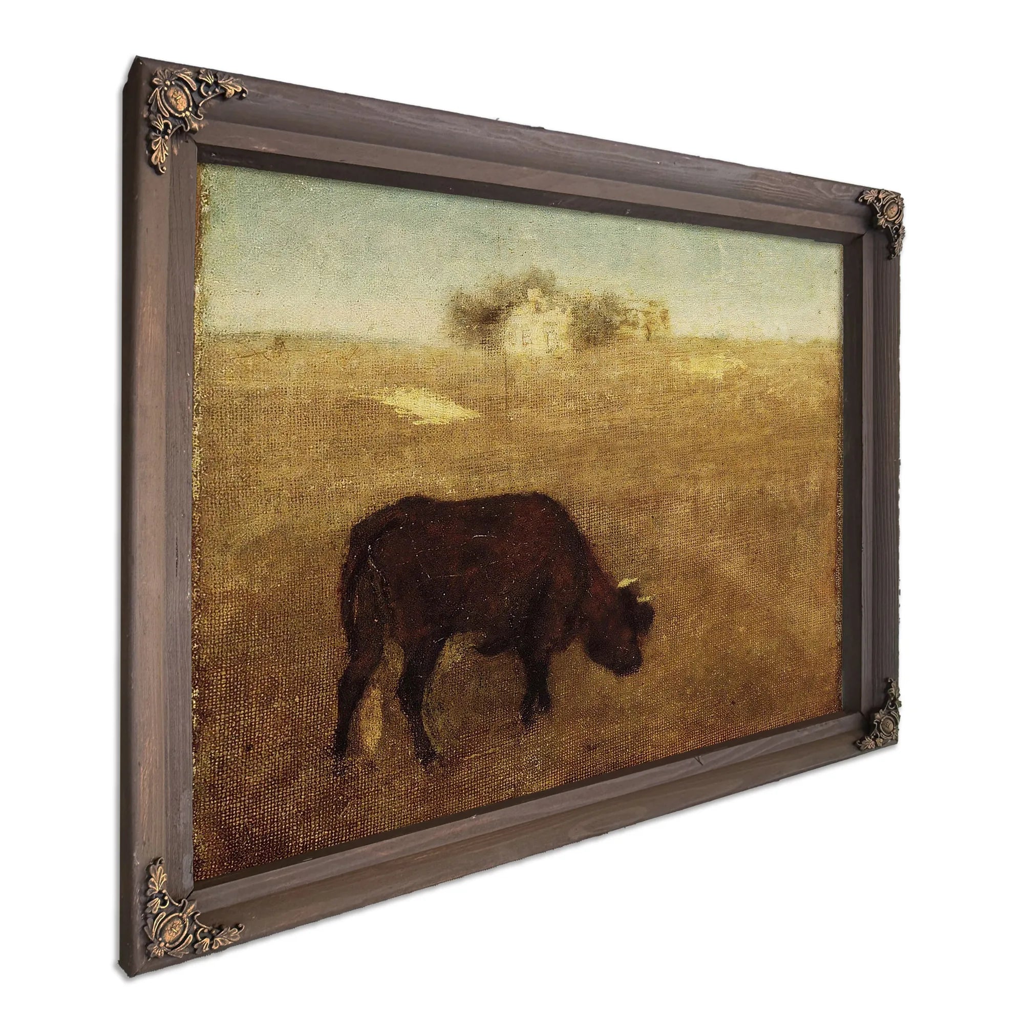 Evening Glow, The Old Red Cow By Albert Pinkham Ryder Fine Art Print