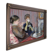 The Tea By Mary Cassatt Fine Art Print