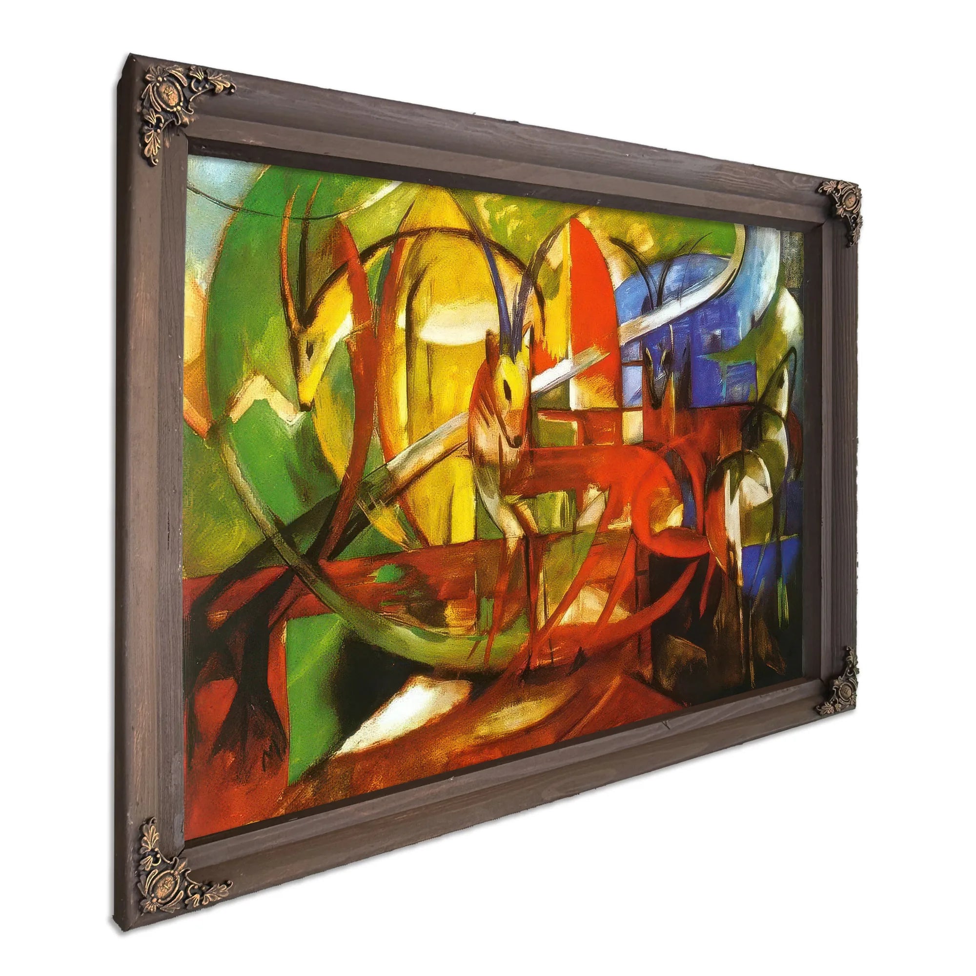 Gazelles By Franz Marc Fine Art Print