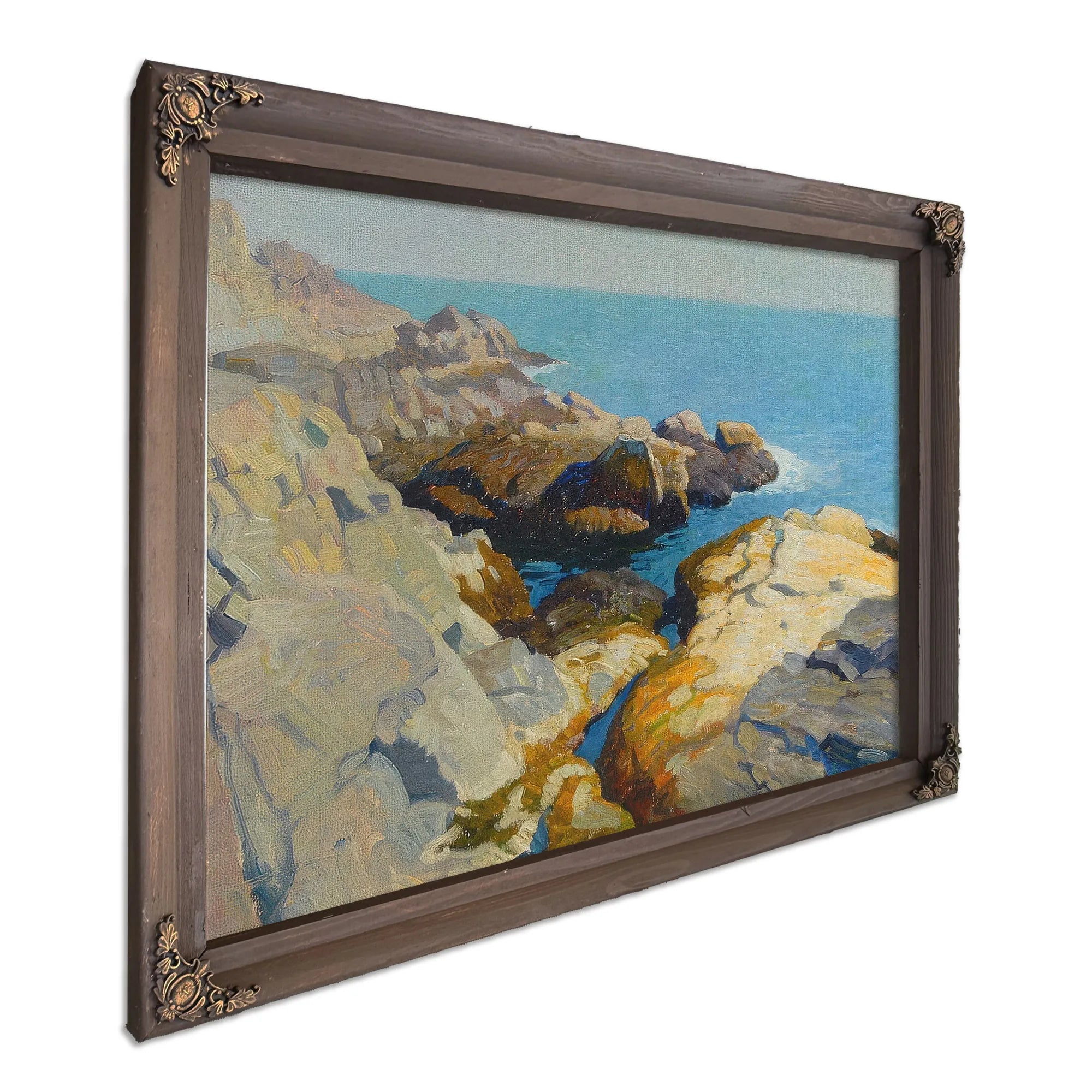 Seascape, Maine By NC Wyeth Fine Art Print