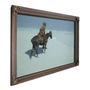 Frederic Remington The Scout Friends Or Foes  by Frederic Remington