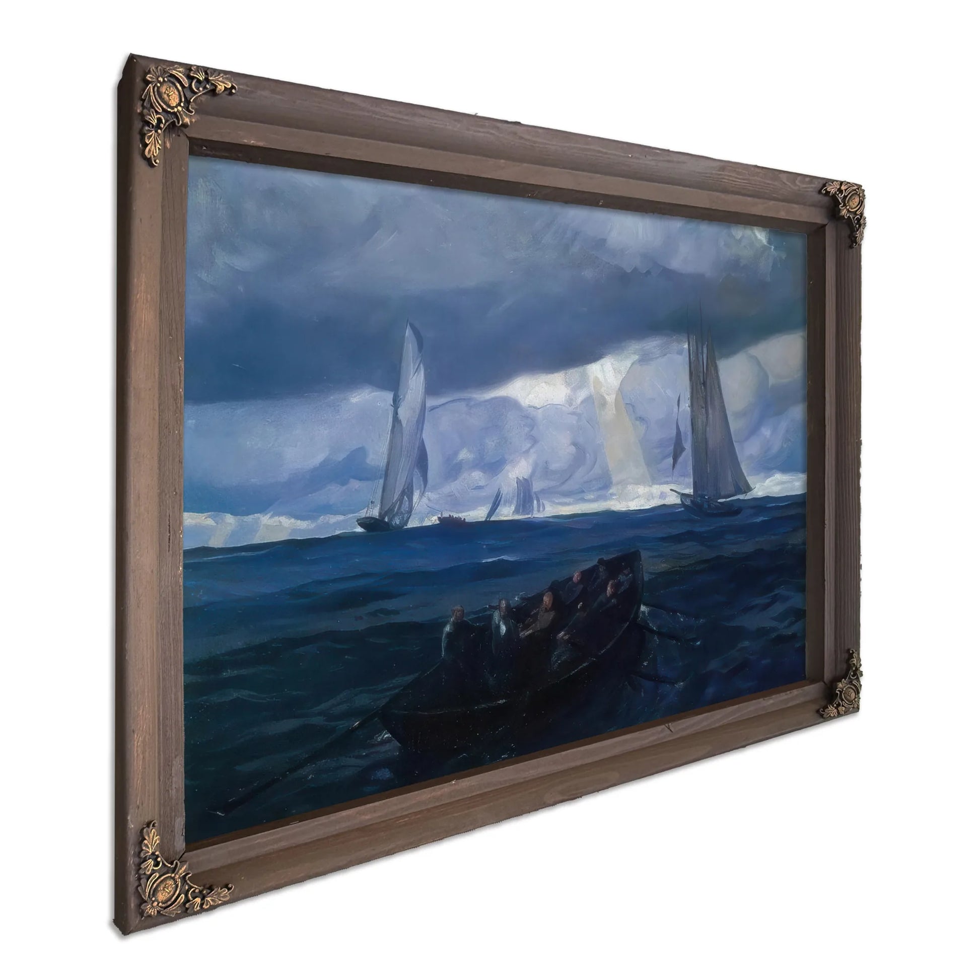 The Seiners By Rockwell Kent Fine Art Print