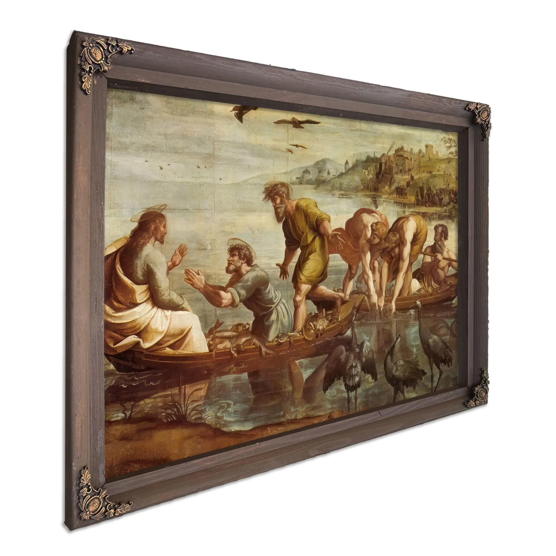 The Miraculous Draught Of Fishes By Raphael Fine Art Print