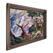 Dante Running From The Three Beasts 1824 1827 Pen And Ink 37 0X52 5Cm By William Blake Fine Art Print
