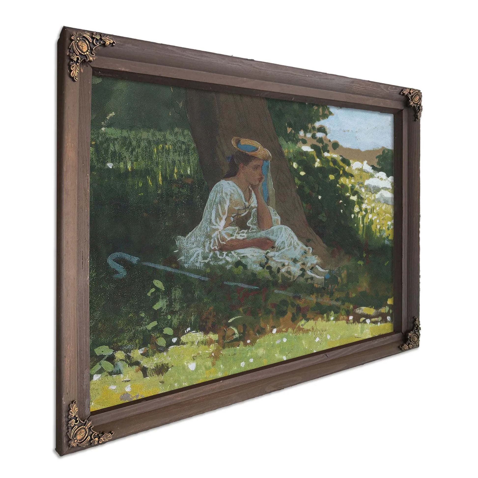 Bo Peep 1878 By Winslow Homer Fine Art Print
