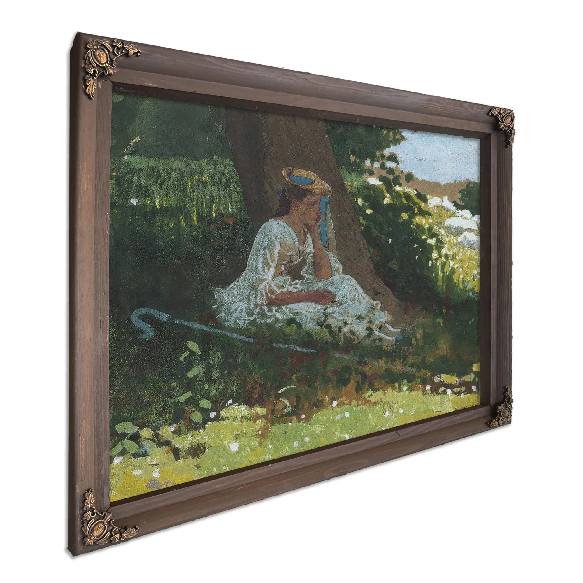 Bo Peep 1878 By Winslow Homer Fine Art Print