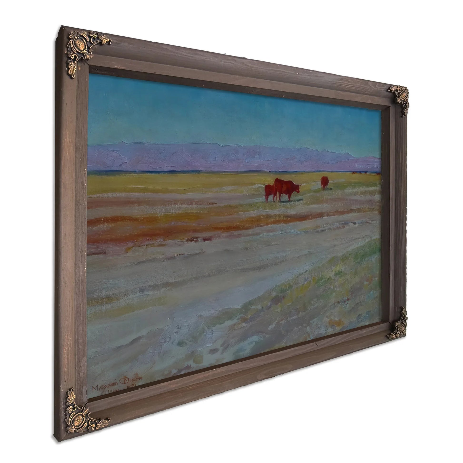 Morning On The San Joaquin Plains By Maynard Dixon Fine Art Print