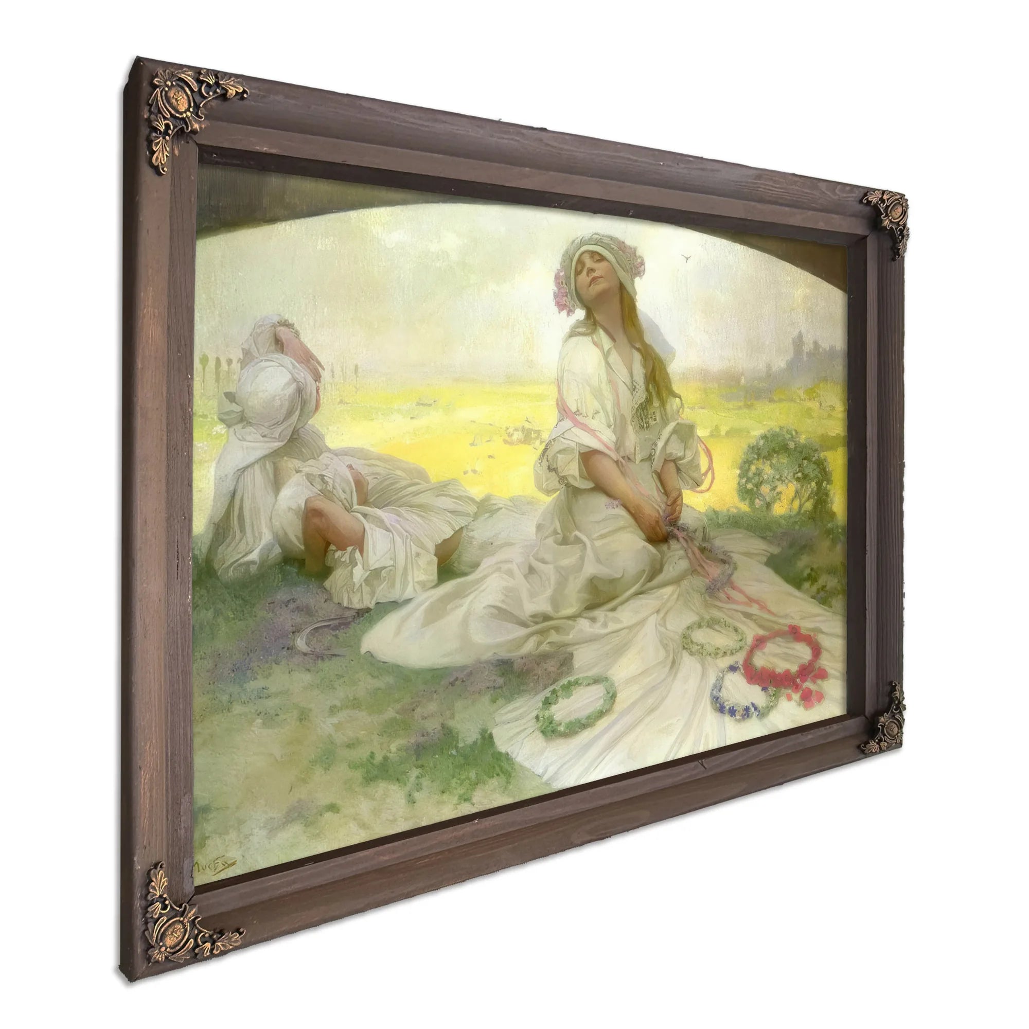 Song Of Bohemia (Our Song) By Alphonse Mucha Fine Art Print