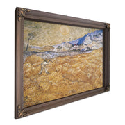 Wheat Field With Reaper (Harvest In Provence) By Vincent Van Gogh Fine Art Print