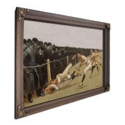 Touchdown Yale Vs Princeton Thanksgiving Day Nov Yale Princeton  by Frederic Remington