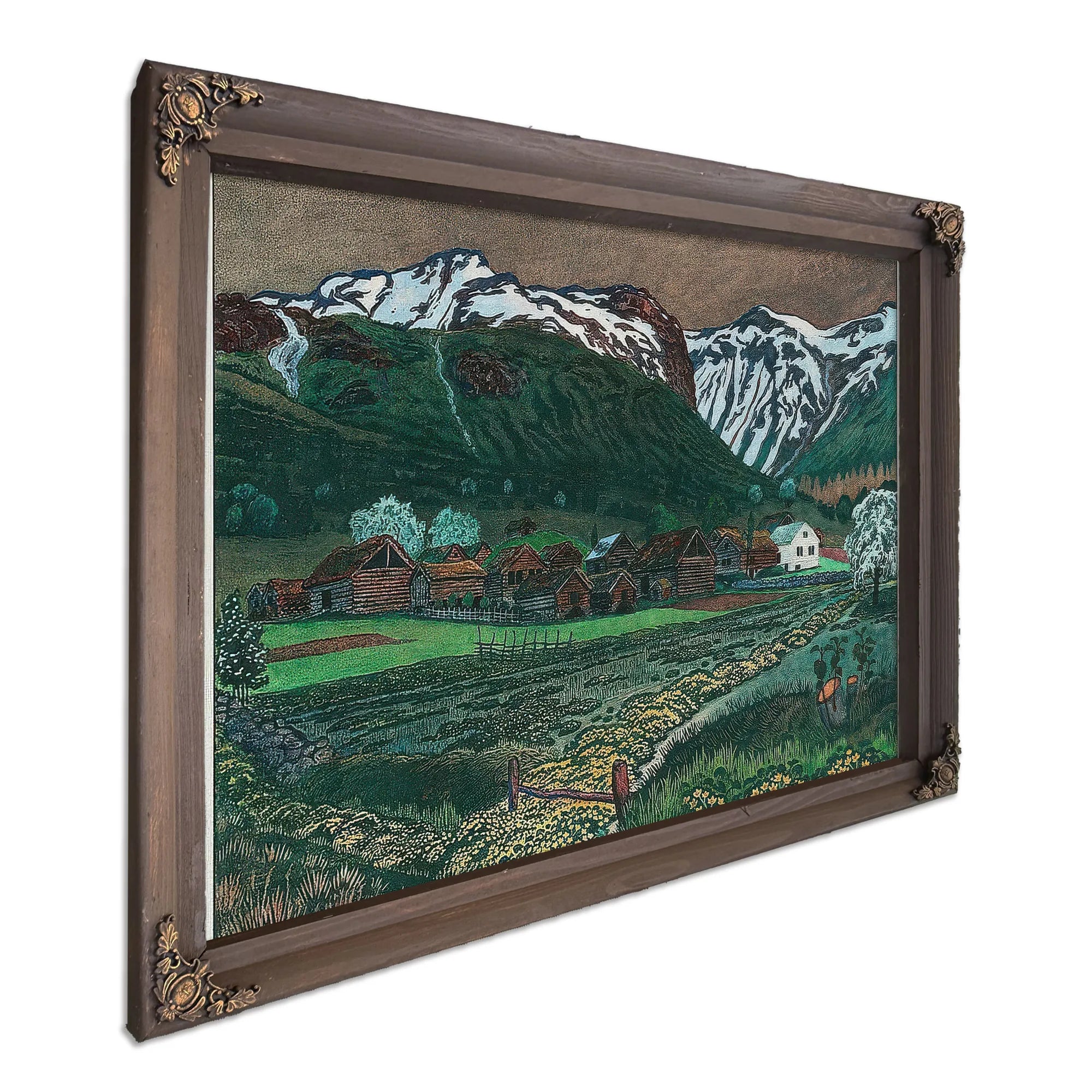 Marsh Marigold Night 2 By Nicolai Astrup Fine Art Print