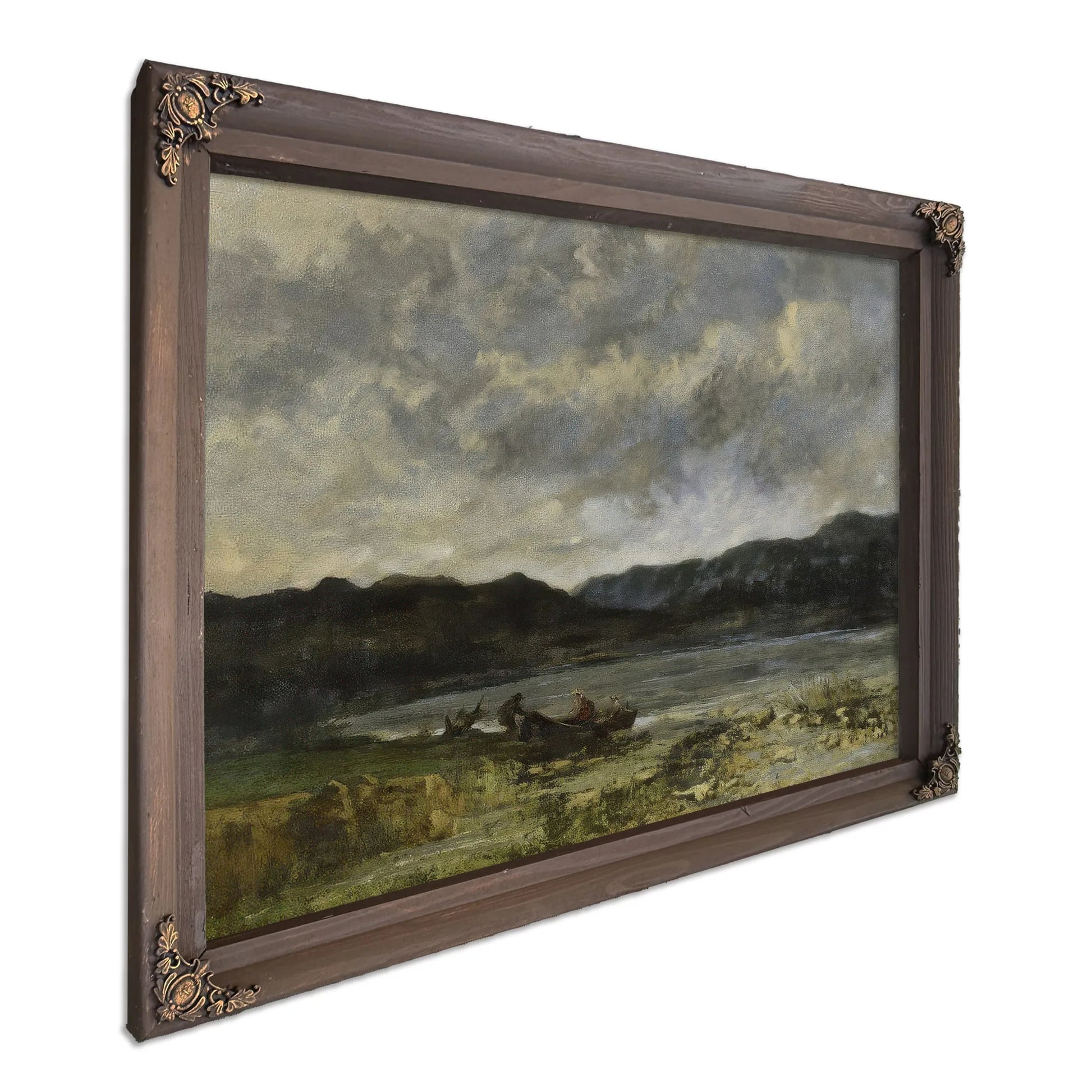 The Lake, Near Saint Point By Jean Desire Gustave Courbet Fine Art Print