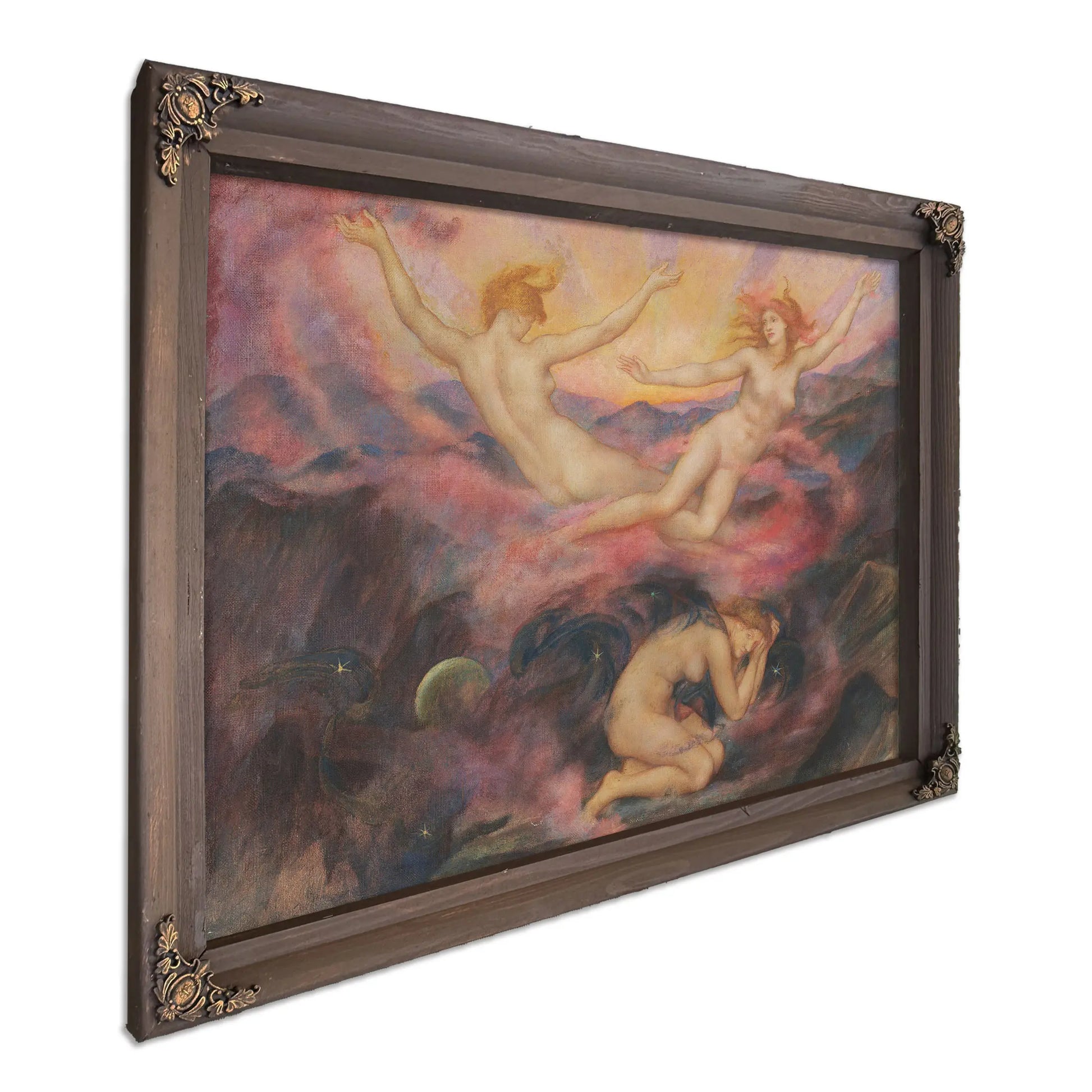 Night And Dawn by Evelyn De Morgan