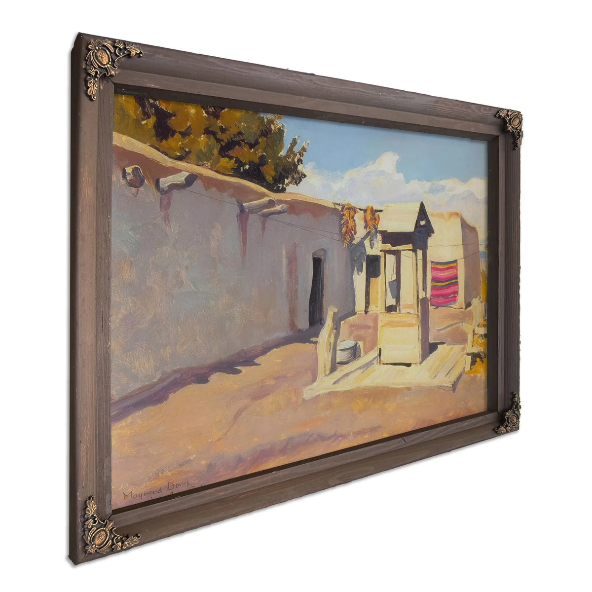 Old Patio By Maynard Dixon Fine Art Print