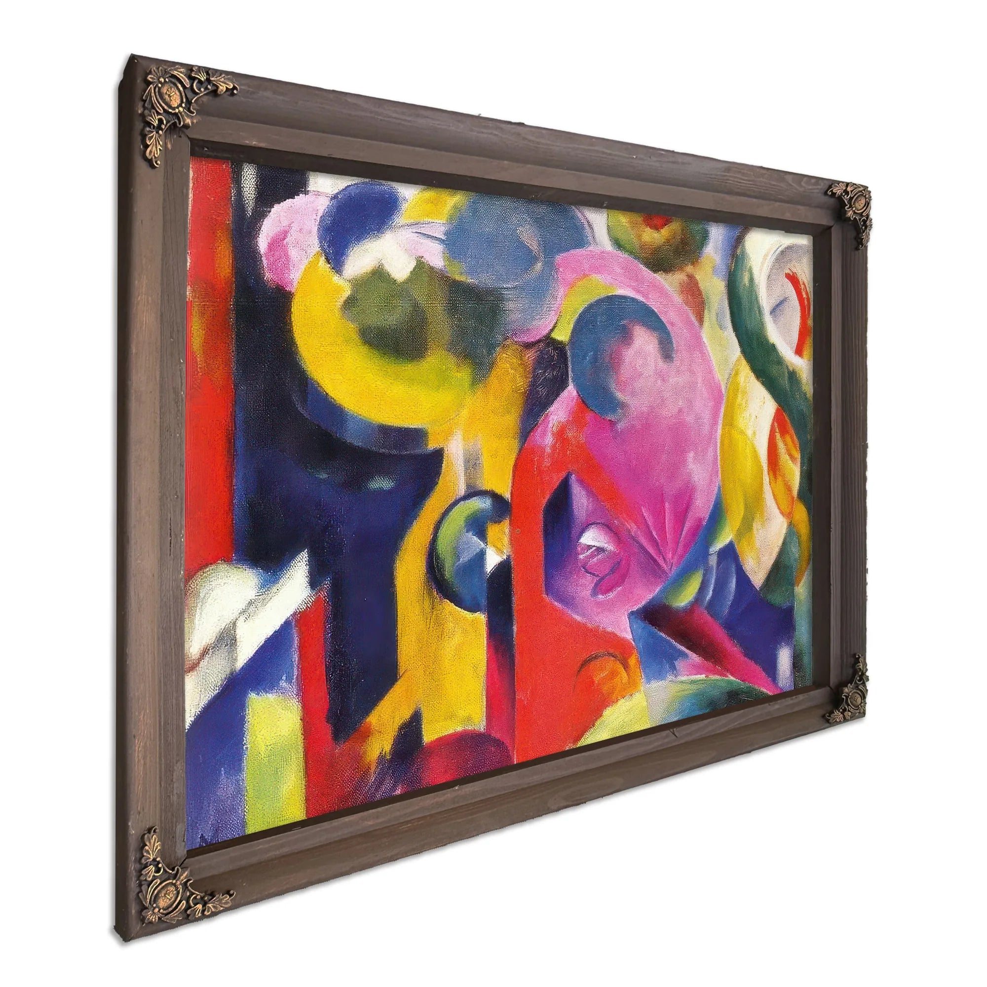Small Composition Iii By Franz Marc Fine Art Print