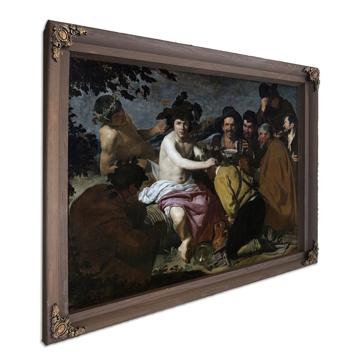 The Triumph Of Bacchus (Los Borrachos The Topers) By Diego Velazquez Fine Art Print