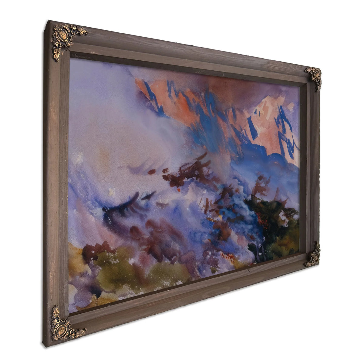 Mountain Fire By John Singer Sargent Fine Art Print