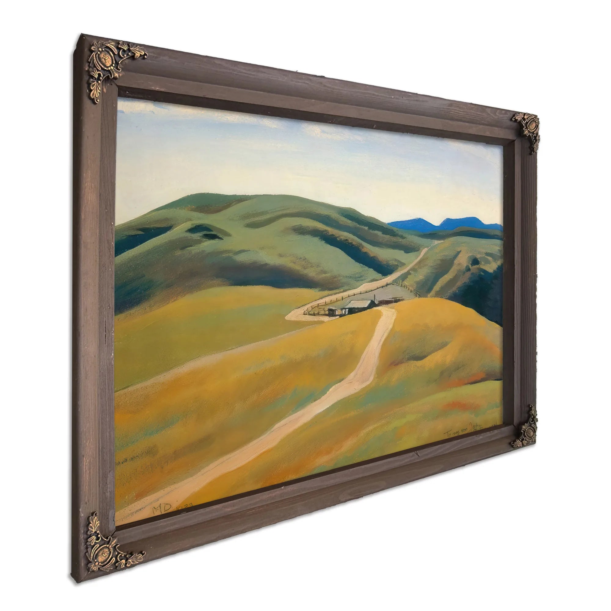 Sulpher Spring Ranch By Maynard Dixon Fine Art Print