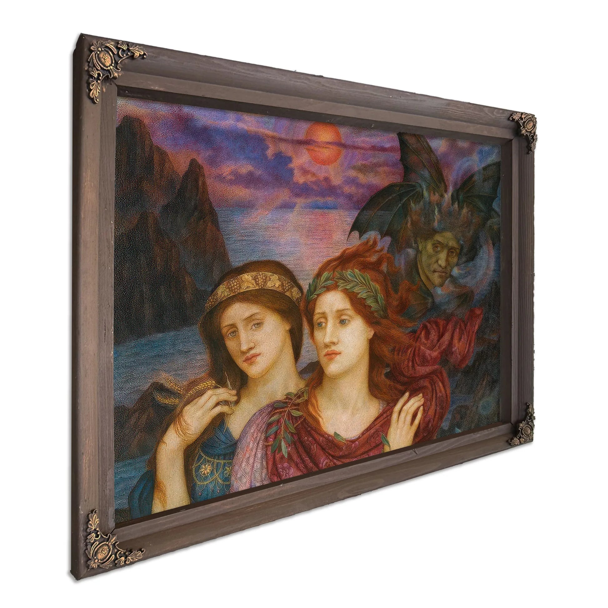 The Vision 1914 By Evelyn De Morgan Fine Art Print
