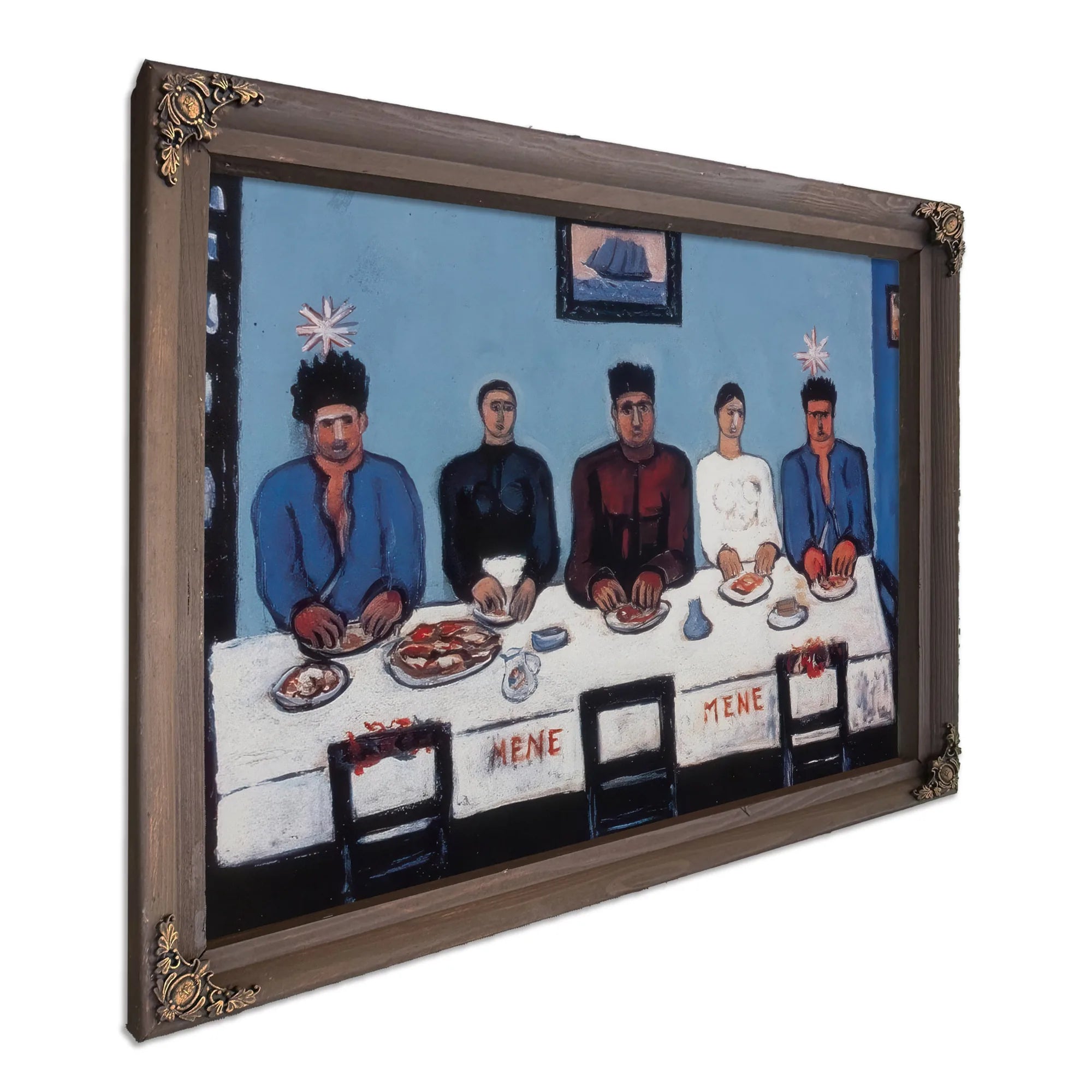 Fishermens Last Supper By Marsden Hartley Fine Art Print