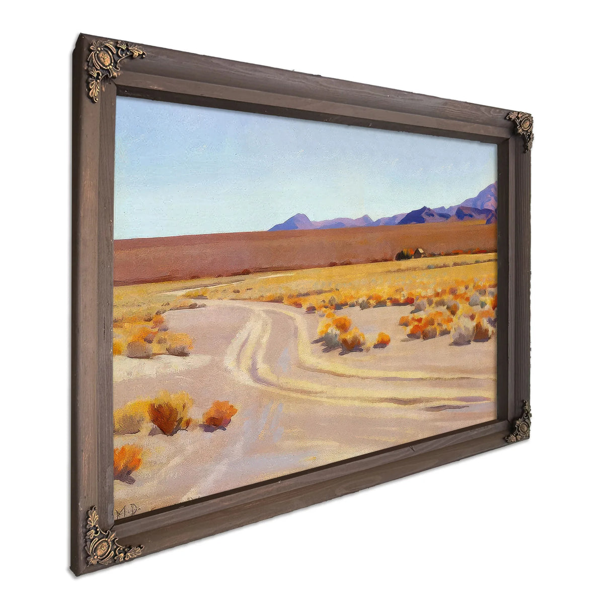 Greasewood Flat By Maynard Dixon Fine Art Print