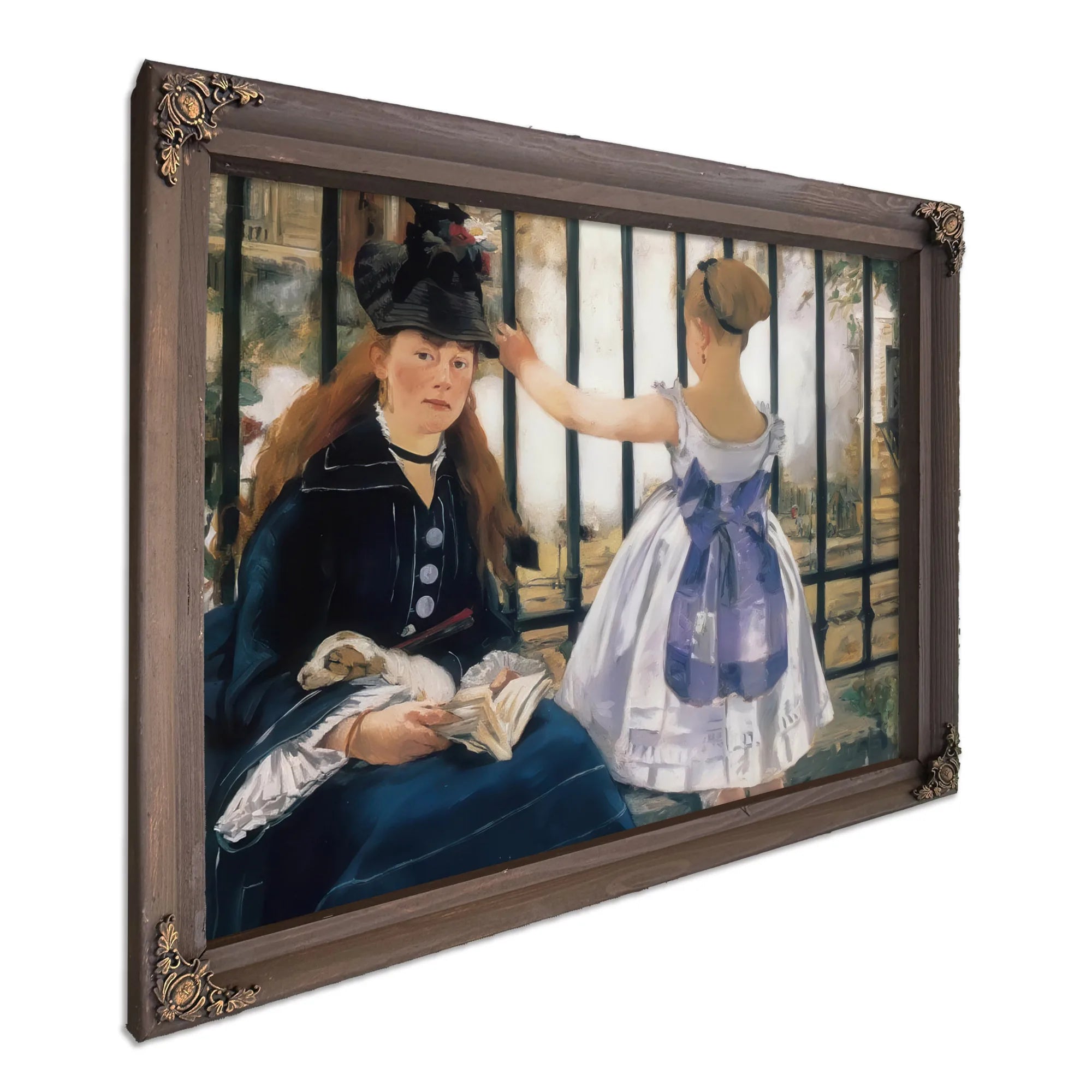 The Railway Gare Saint Lazare By Edouard Manet Fine Art Print