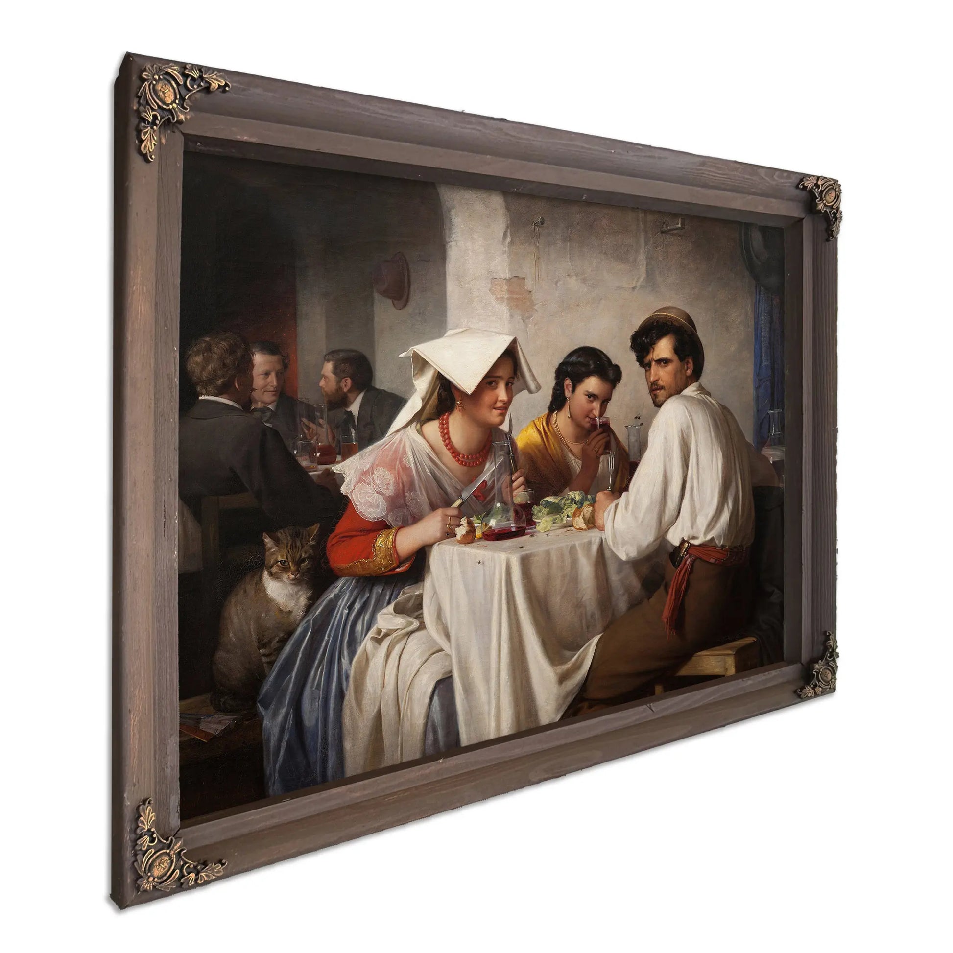 In A Roman Osteria by Carl Bloch