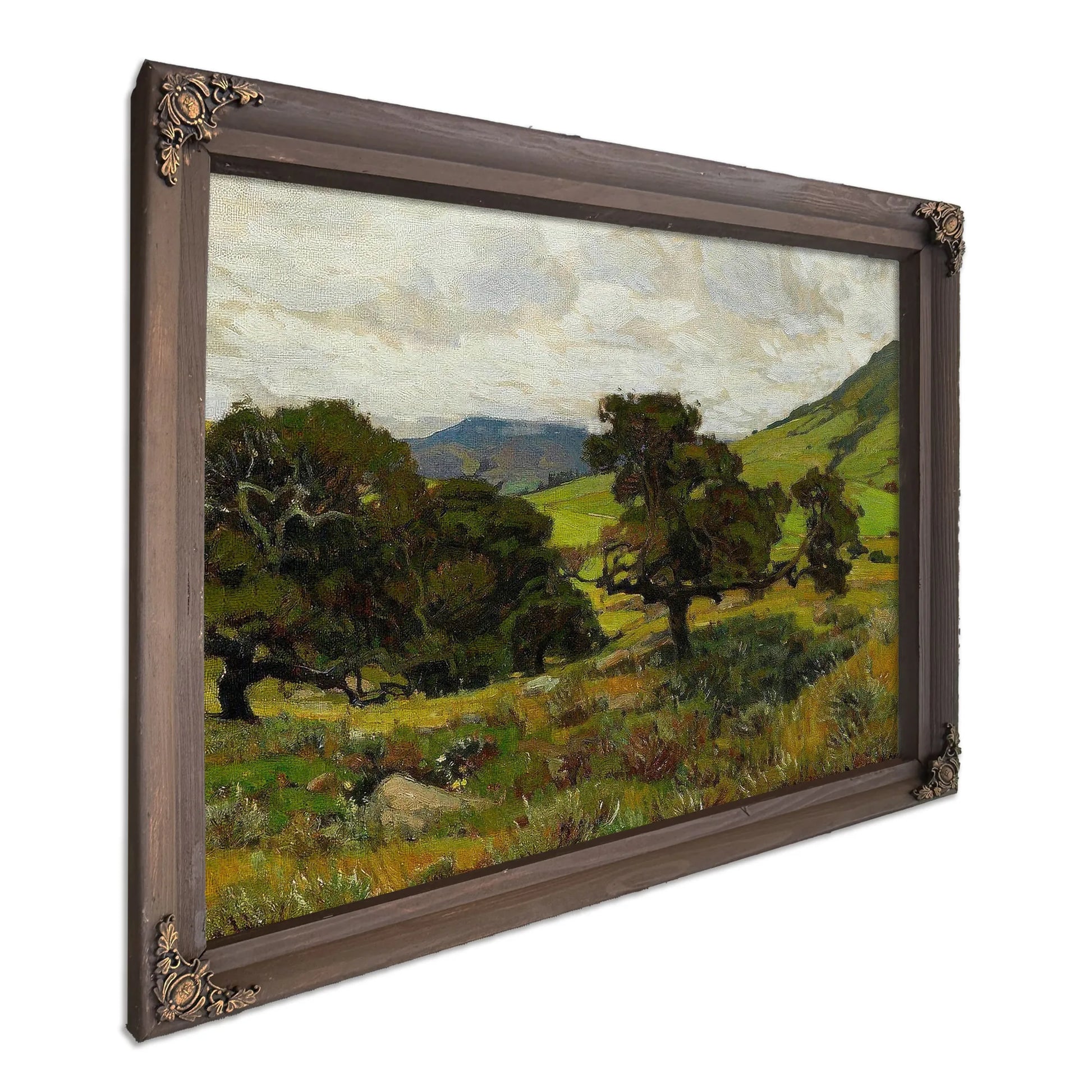 California Hills By William Wendt Fine Art Print