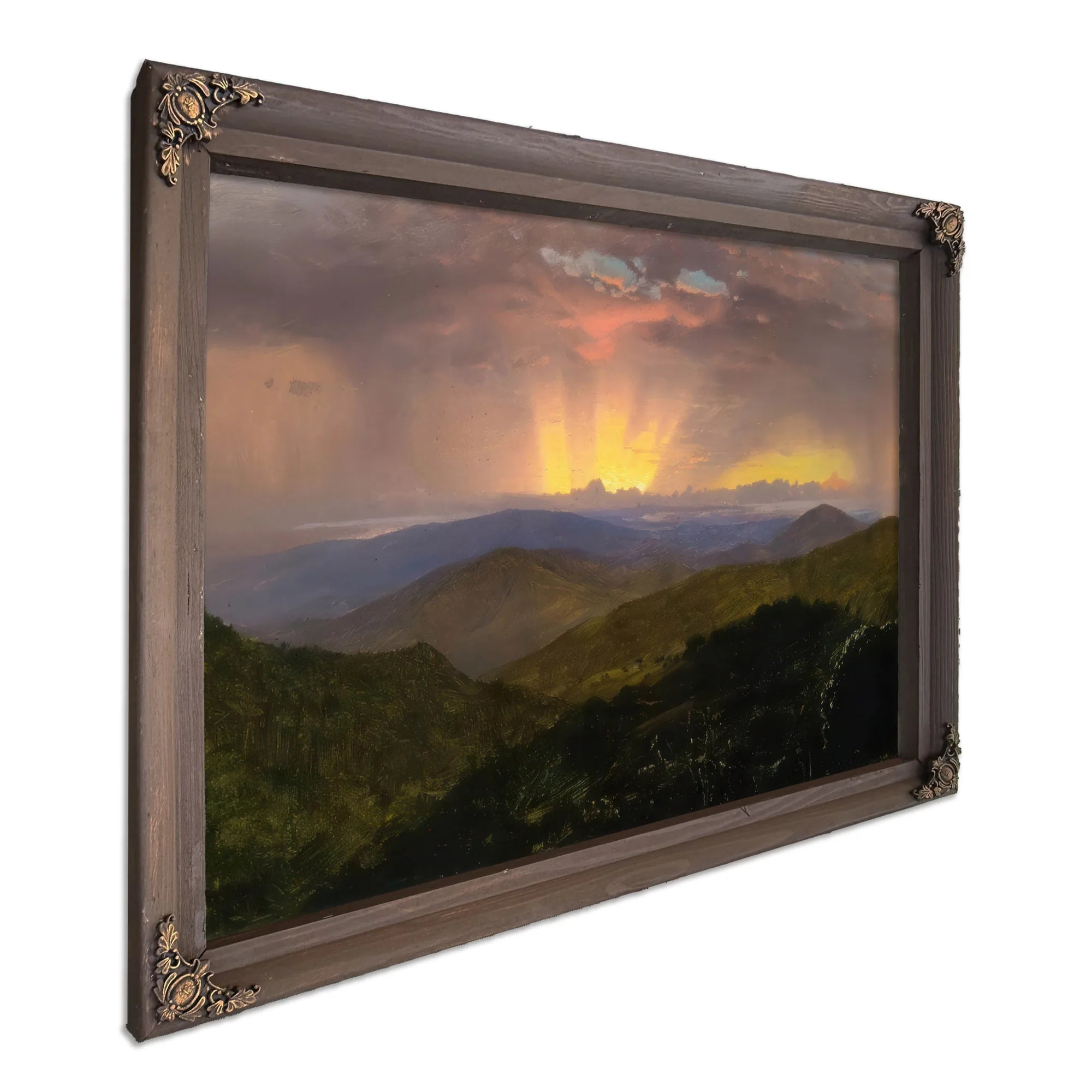 Sunset Jamaica By Frederic Edwin Church Fine Art Print
