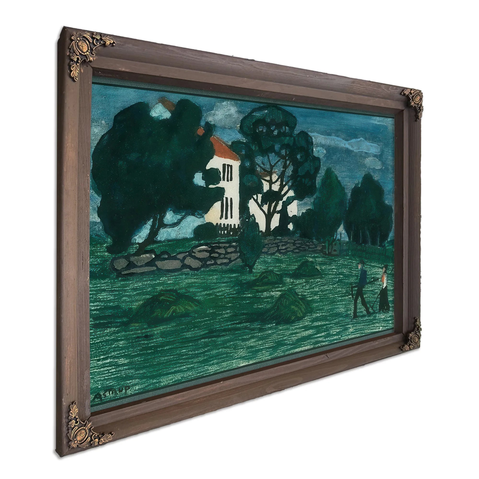 Home From Work By Nicolai Astrup Fine Art Print